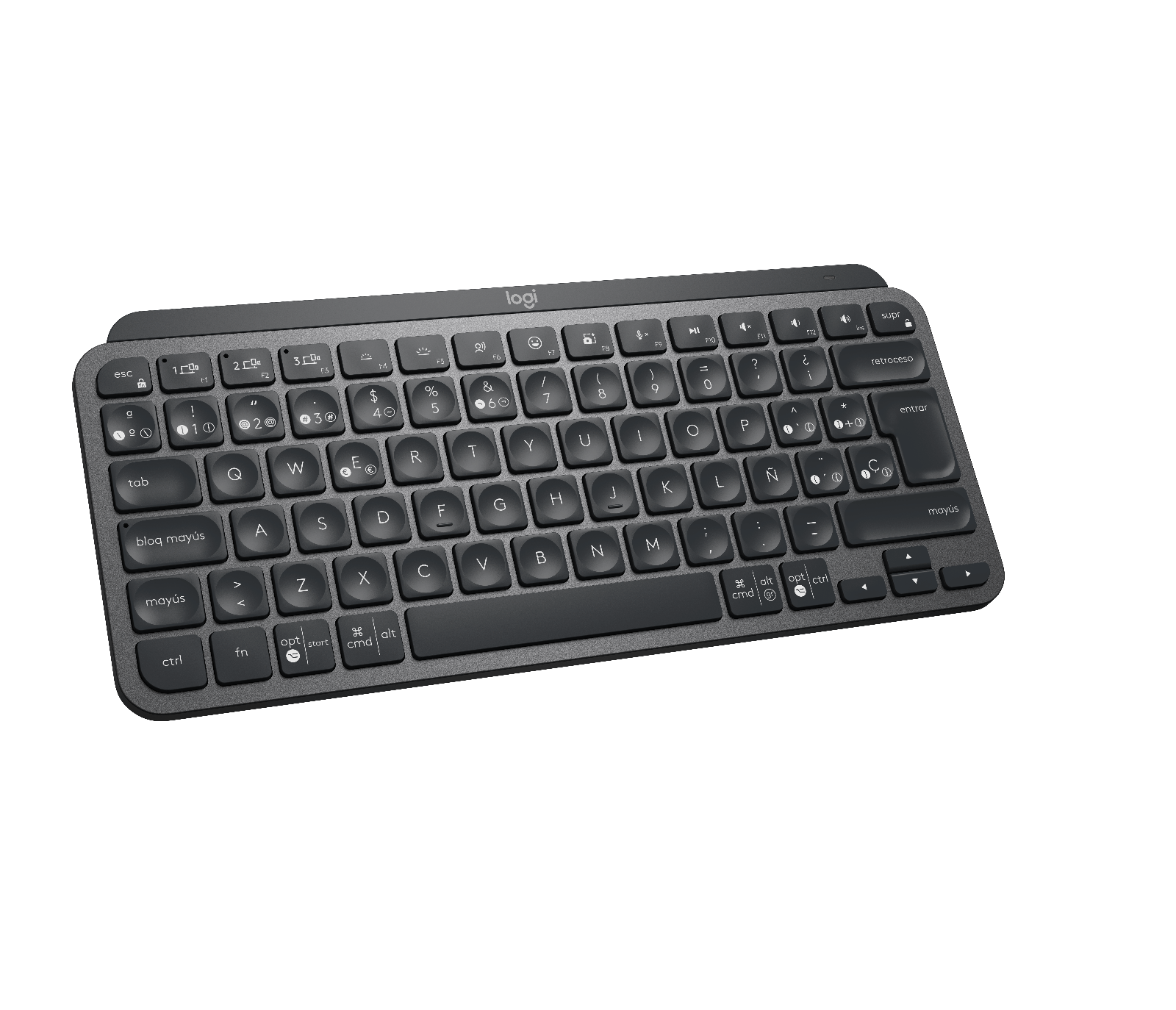 MX Keys Mini Minimalist Wireless Illuminated Keyboard - Graphite Español (Qwerty)
MX Keys Mini Minimalist Wireless Illuminated Keyboard - Graphite Español (Qwerty)