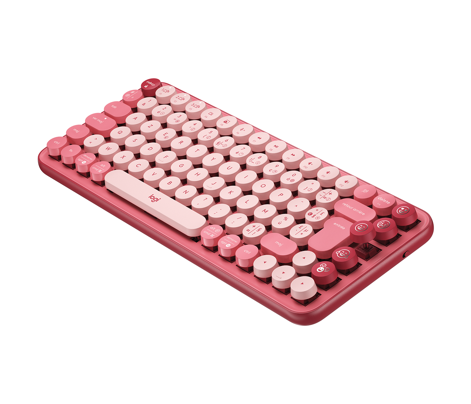 POP Keys Wireless Mechanical Keyboard with Customizable Emoji Keys - Heartbreaker Français (Azerty)
POP Keys Wireless Mechanical Keyboard with Customizable Emoji Keys - Heartbreaker Français (Azerty)