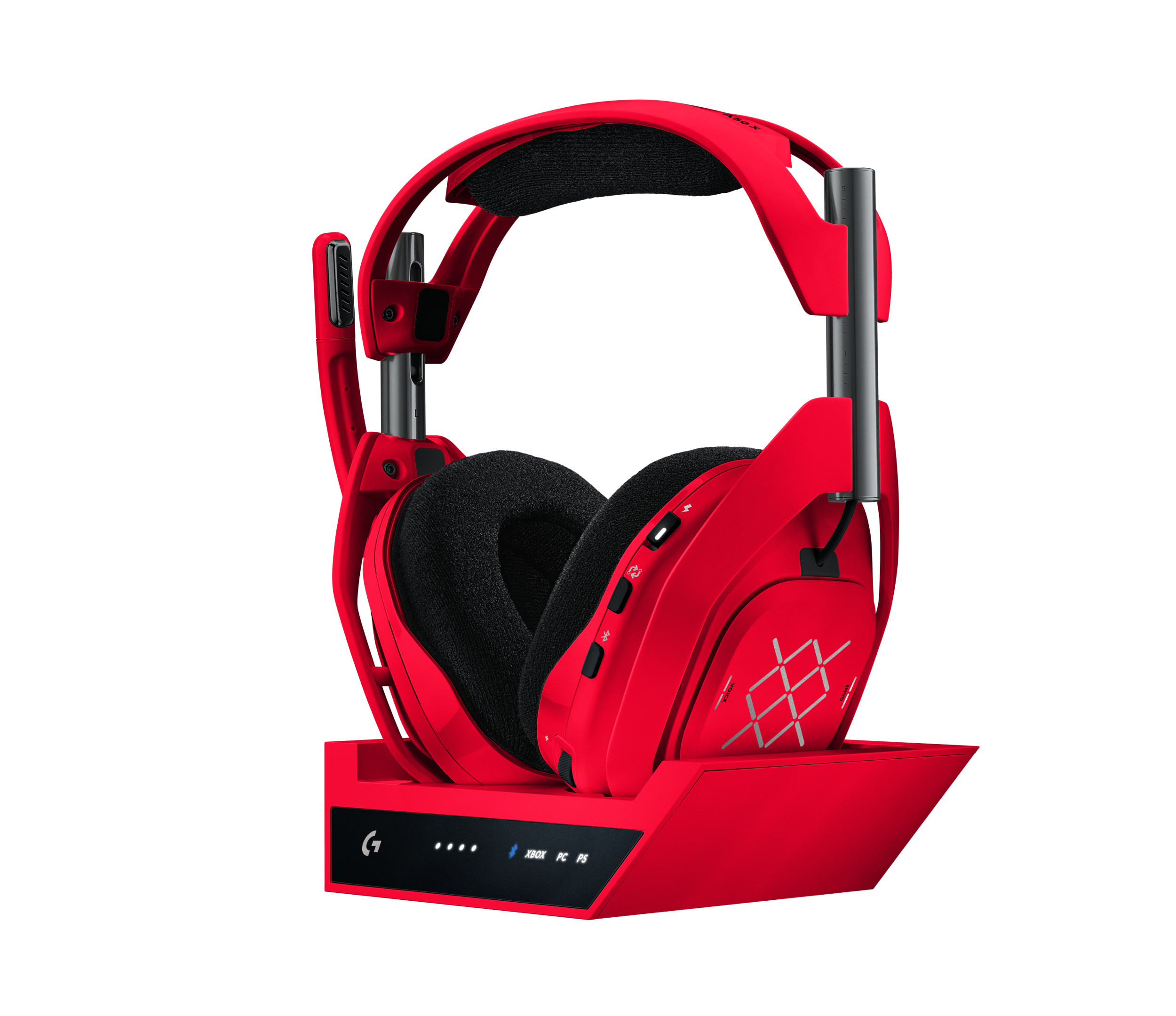 Logitech G Astro A50 X Wireless Gaming Headset in Mars Red
