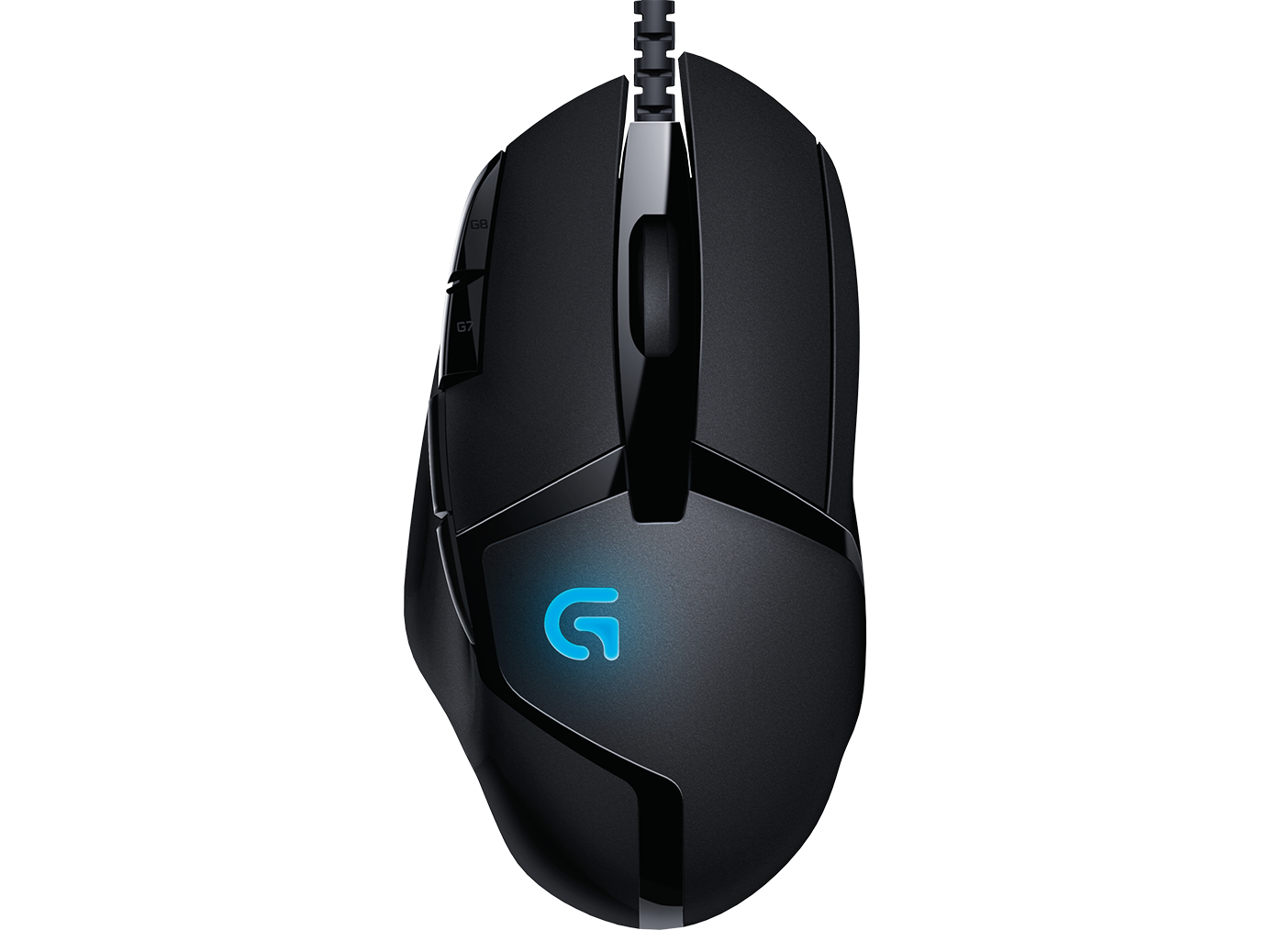 Logitech G402 Hyperion Fury Fps-Gaming-Maus in Schwarz