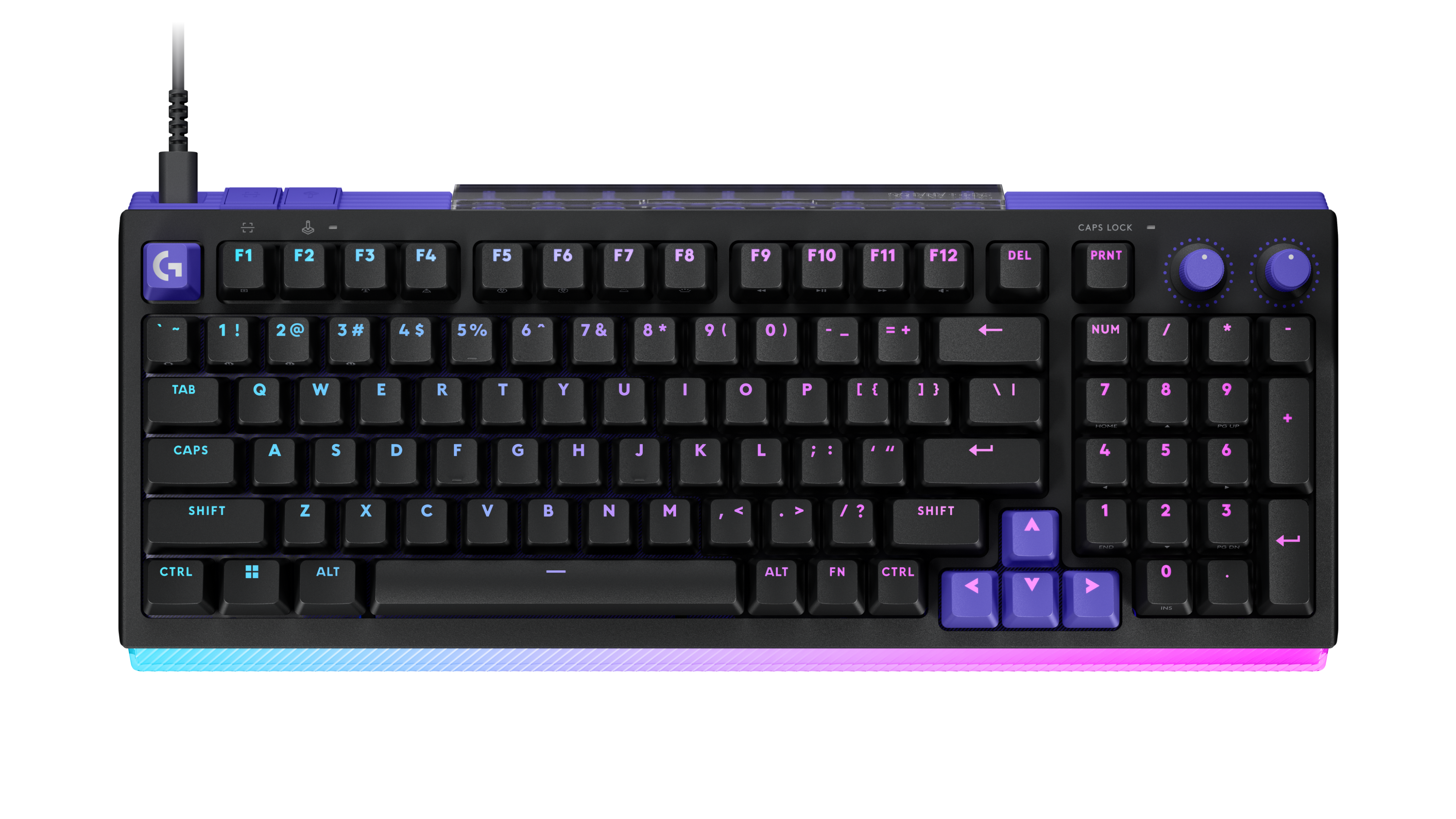 Logitech G512 X 98 Analog Gaming Keyboard, Linear in Black