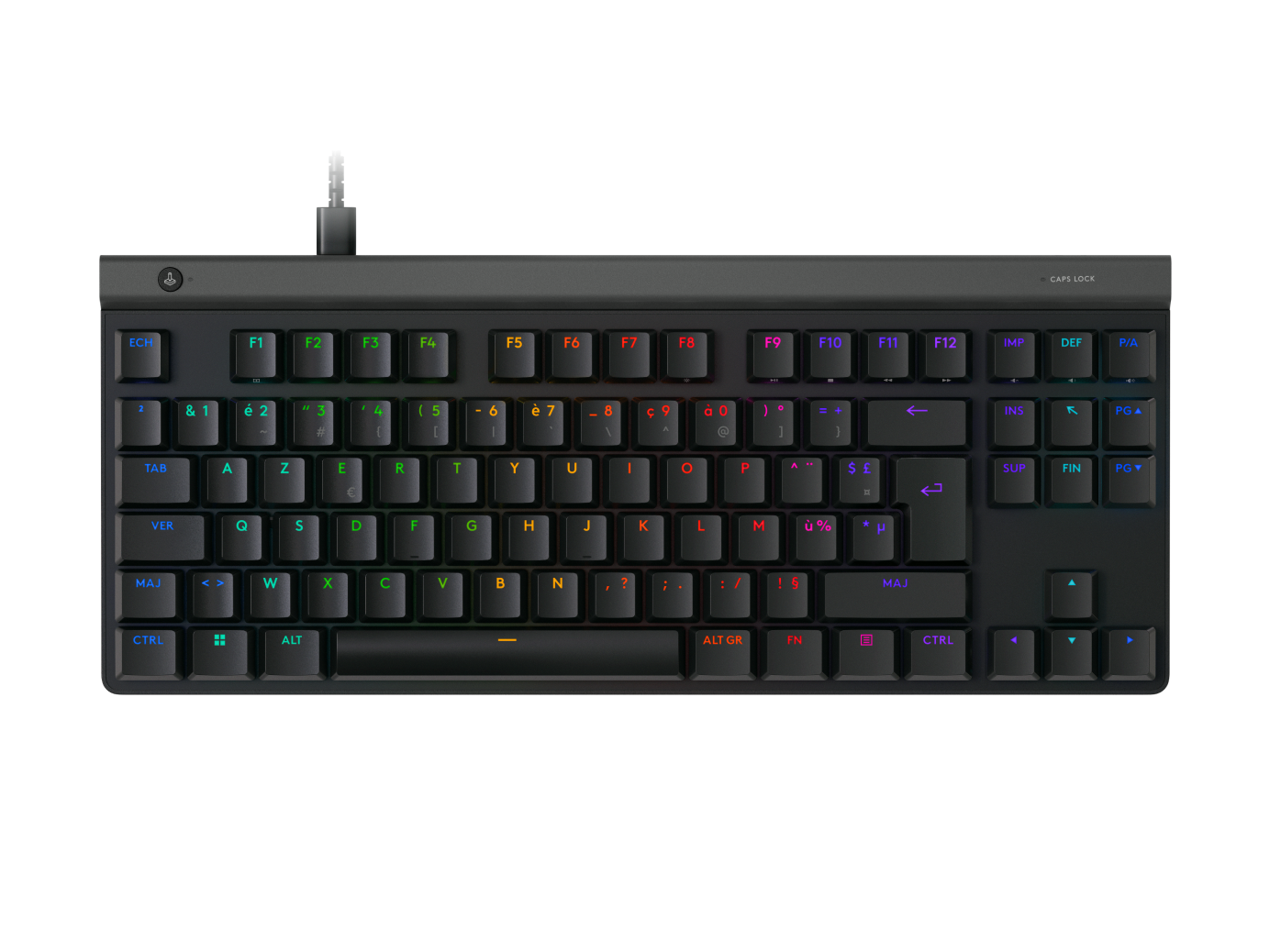 Logitech G Unisex Black Logitech G515 Tkl Wired Gaming Keyboard In