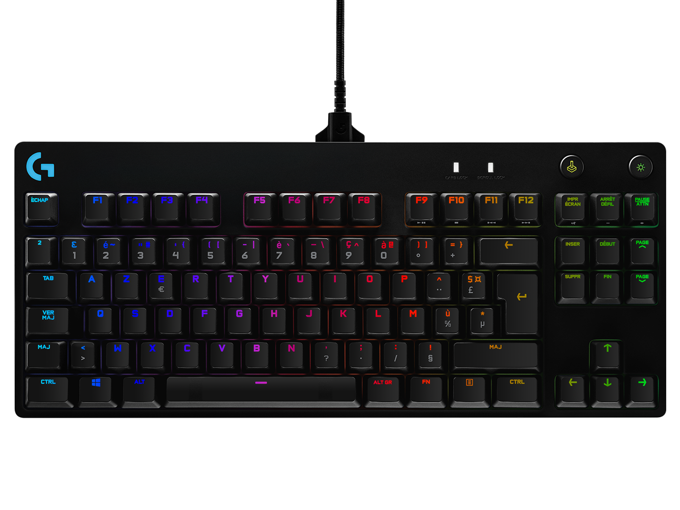 Logitech G Unisex Black Pro Wired Gaming Tenkeyless Keyboard In