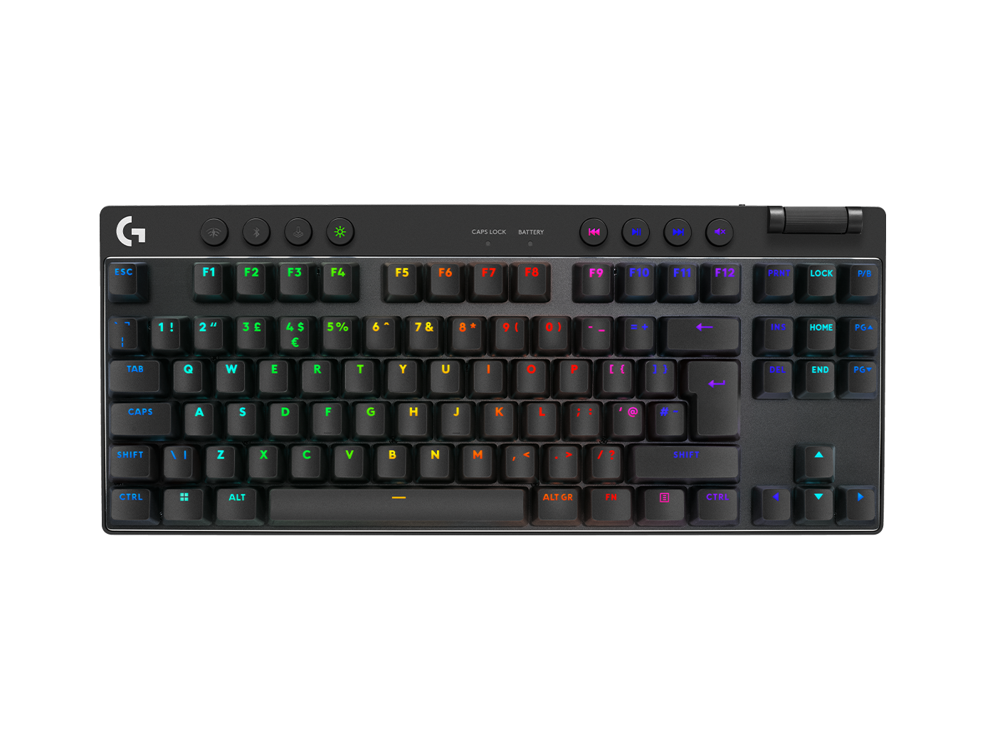 Logitech G Unisex Black Pro X Tkl Wireless Gaming Keyboard In