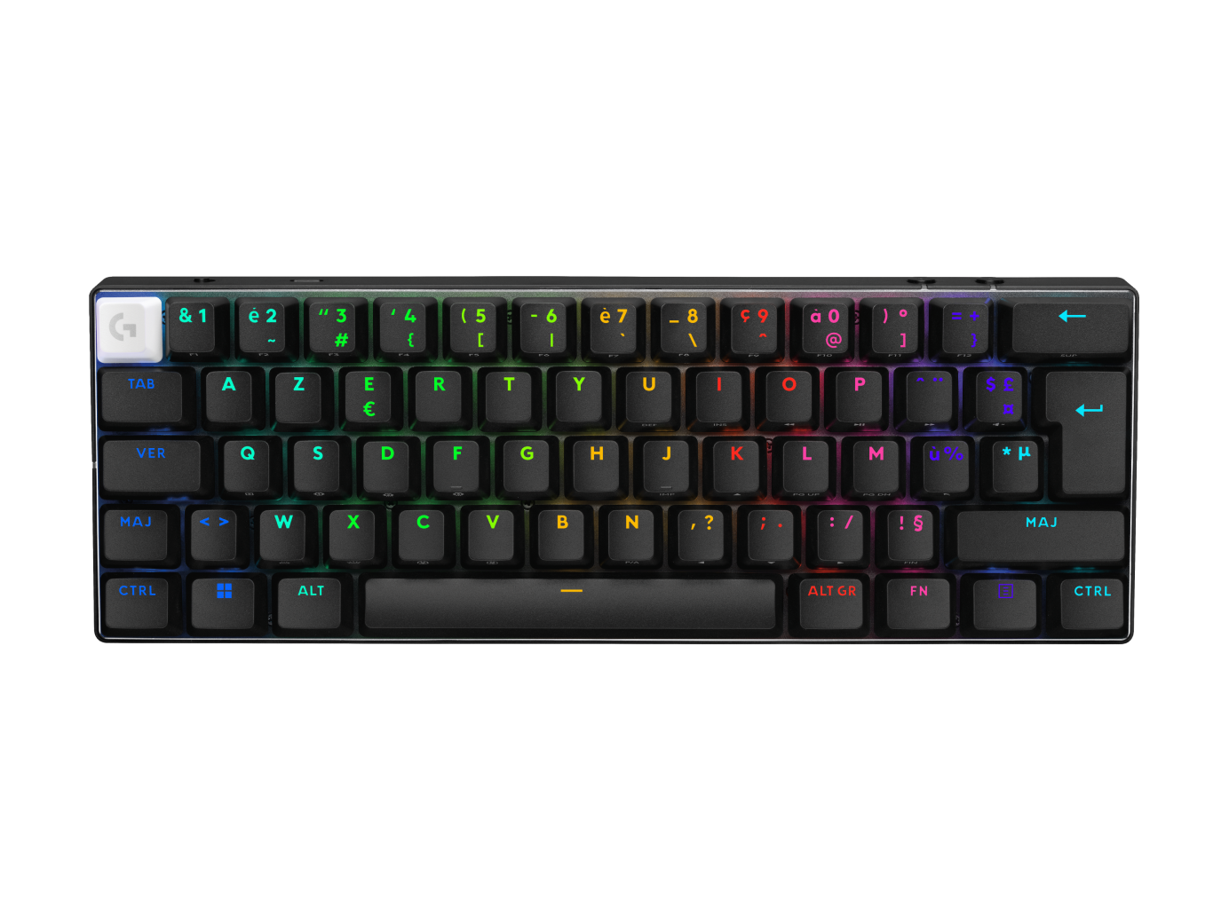 Logitech G Unisex Black Pro X 60 - Wireless Gaming Keyboard In