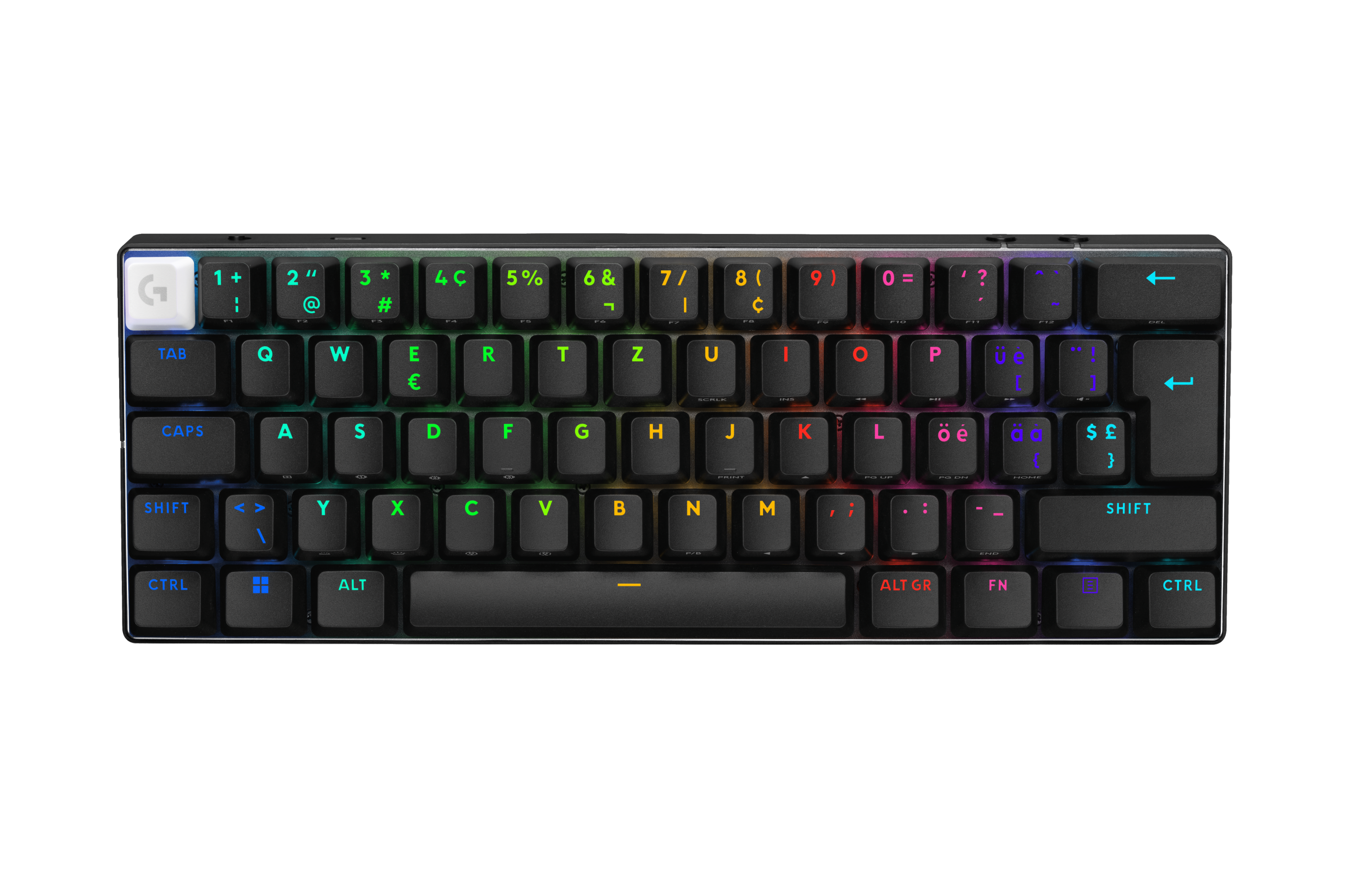 Logitech G Tastiera Gaming Wireless PRO X 60 in Nero, Svizzero (QWERTZ), Tactile