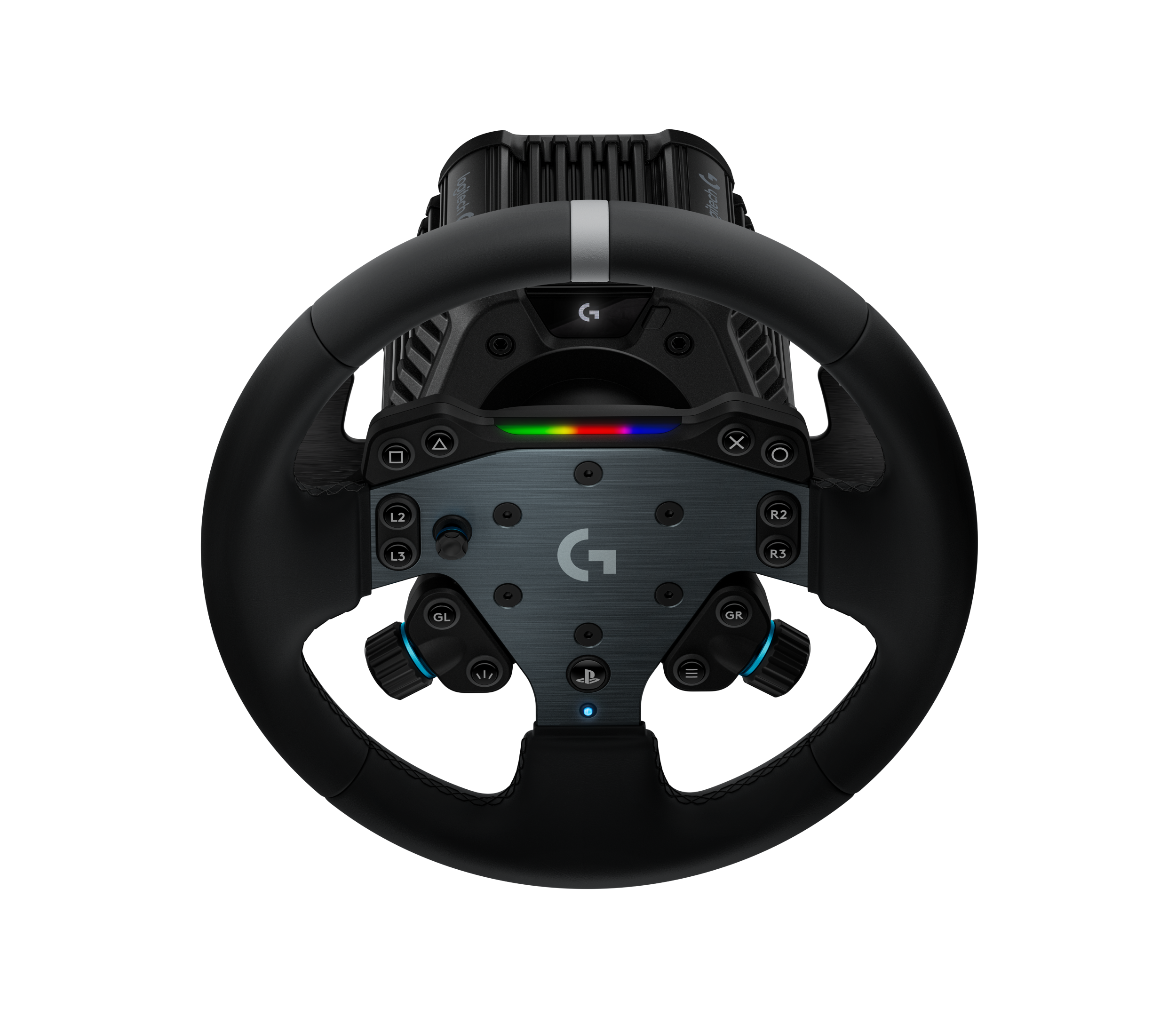 Logitech G Unisex Black Rs50 System: Direct Drive Sim Racing Steering Wheel Bundle In