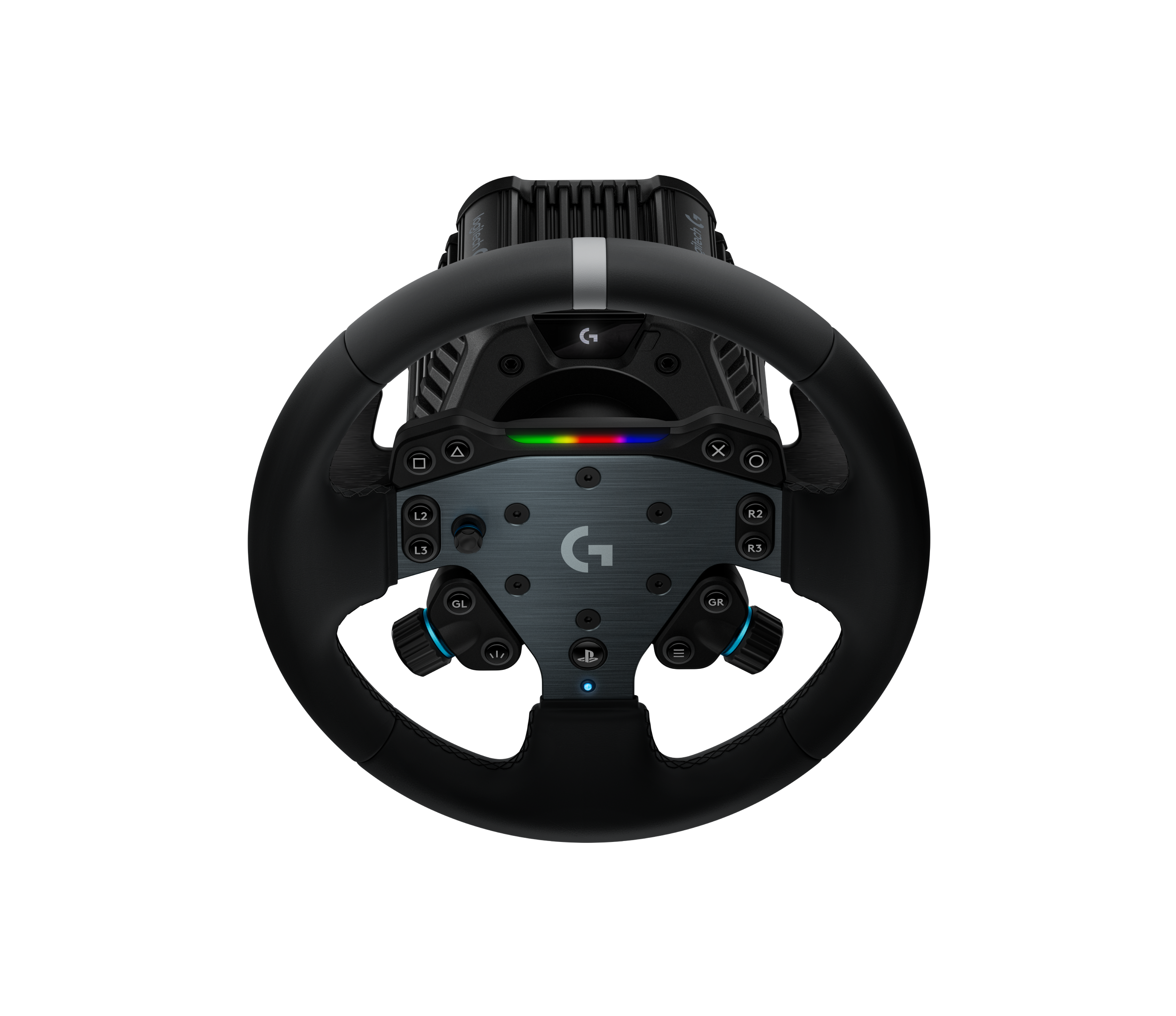 Logitech G Unisex Black Rs50 System: Direct Drive Sim Racing Steering Wheel Bundle In