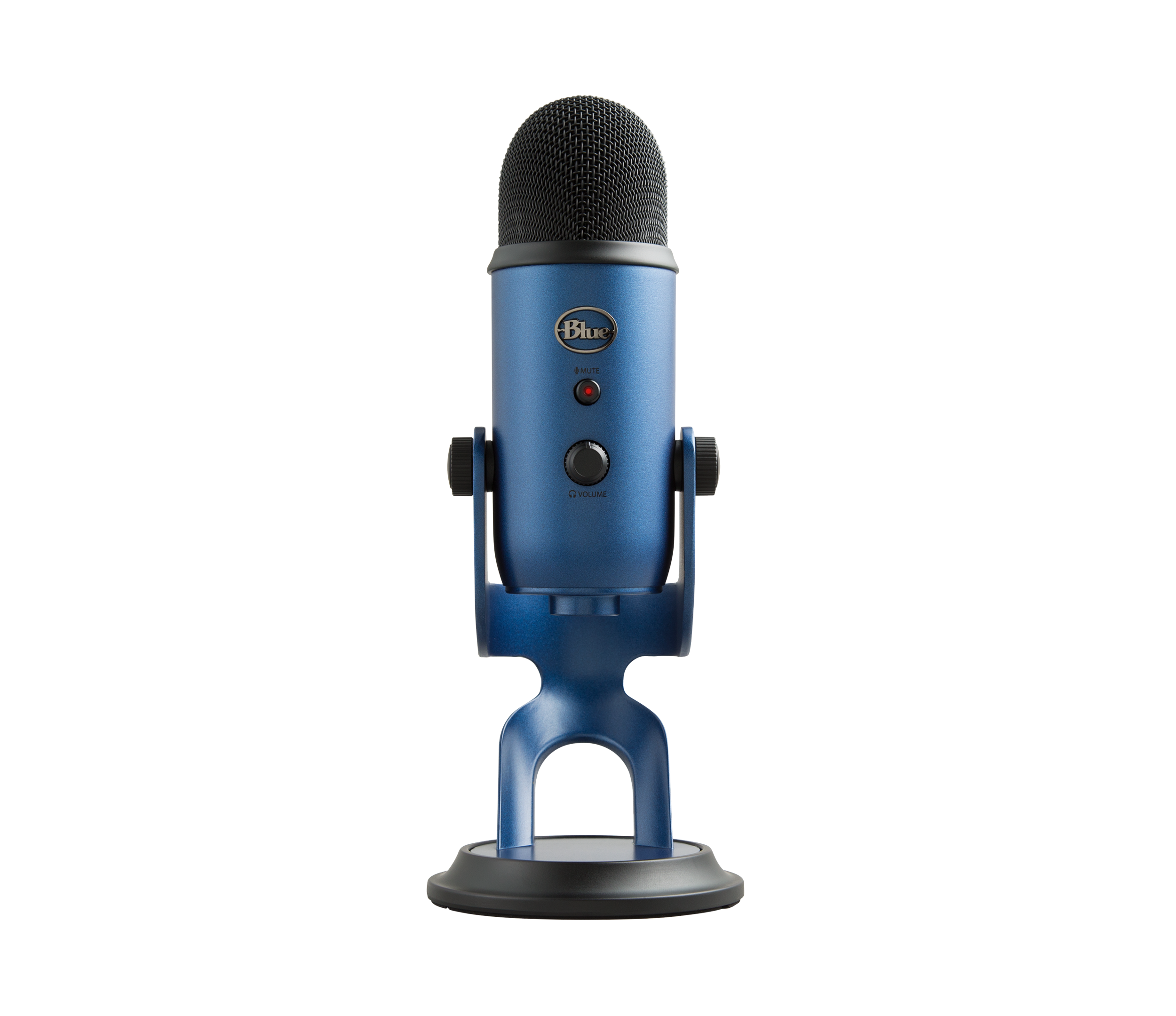 Logitech G Unisex Midnight Blue Yeti Multi-Pattern Usb Microphone With Blue Vo!Ce In