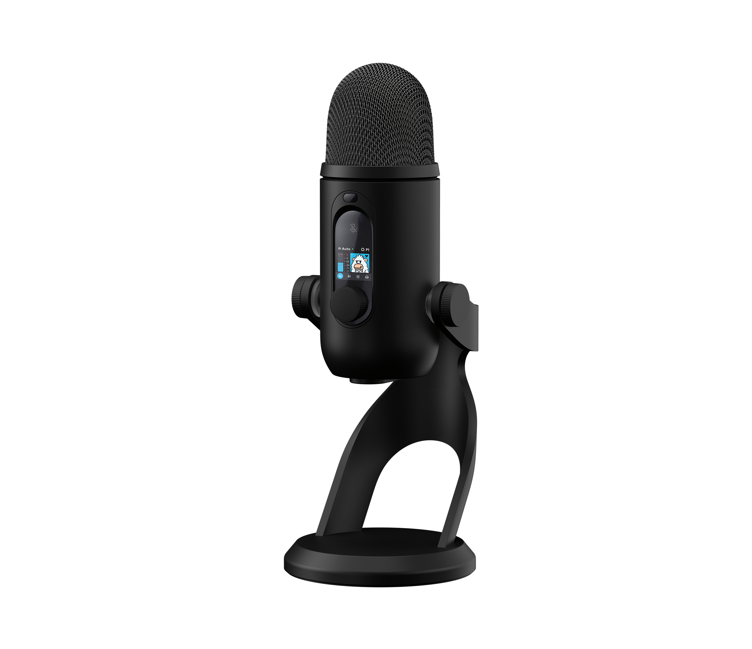 Logitech G Microfono USB Yeti 2 per gaming e streaming in Nero