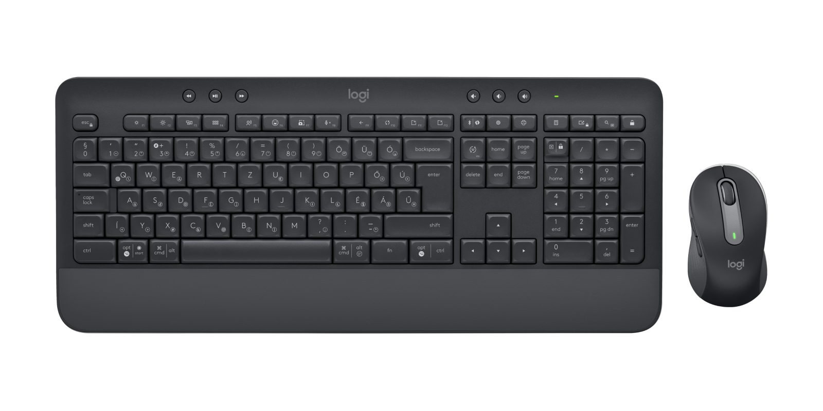 Logitech Ensemble clavier et souris sans fil Signature MK650 en Graphite