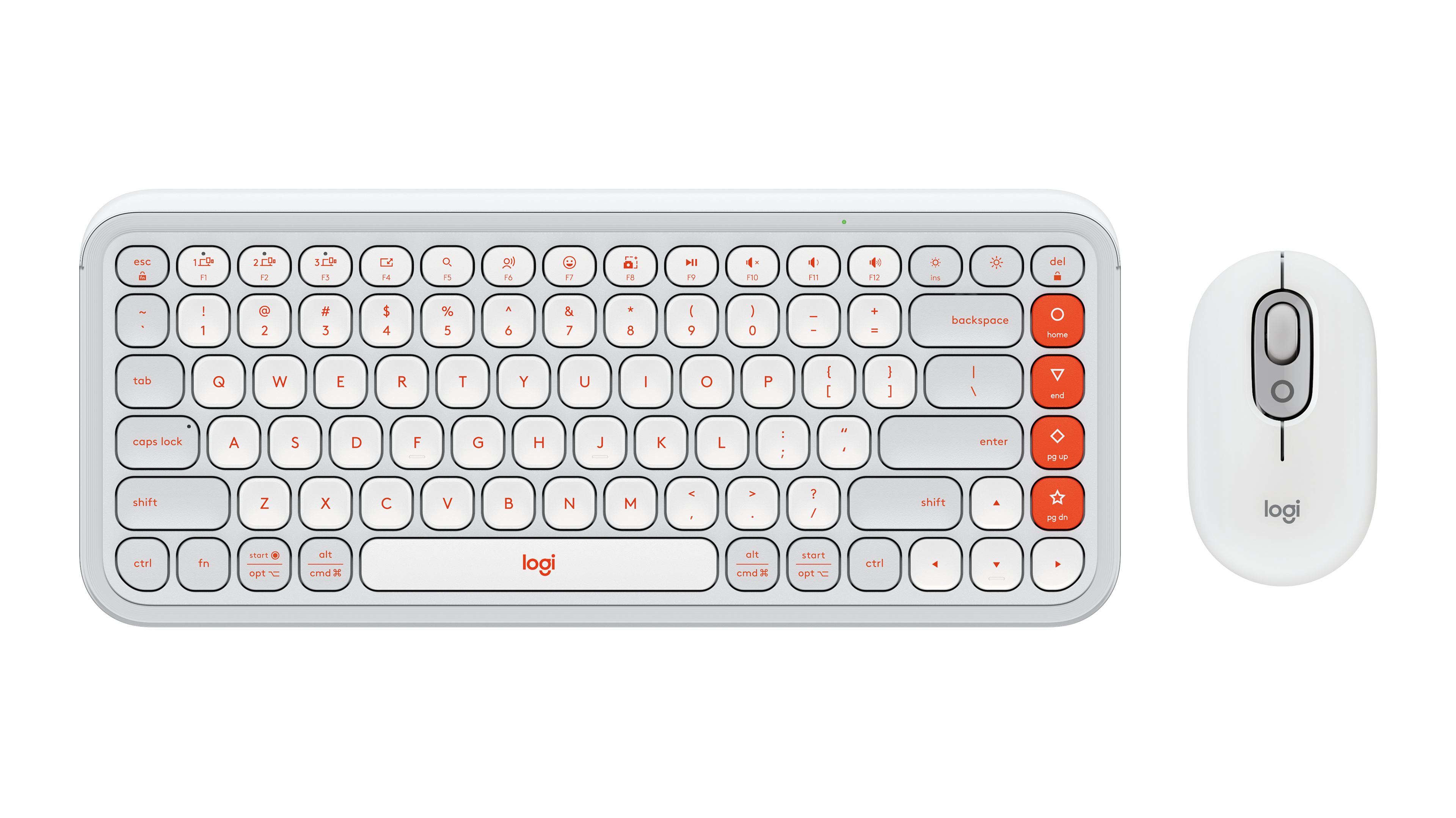 Logitech POP ICON COMBO, Bluetooth keyboard and mouse combo, comfortable typing, programmable keys and buttons, quiet clicks, Easy-Switch up to 3...