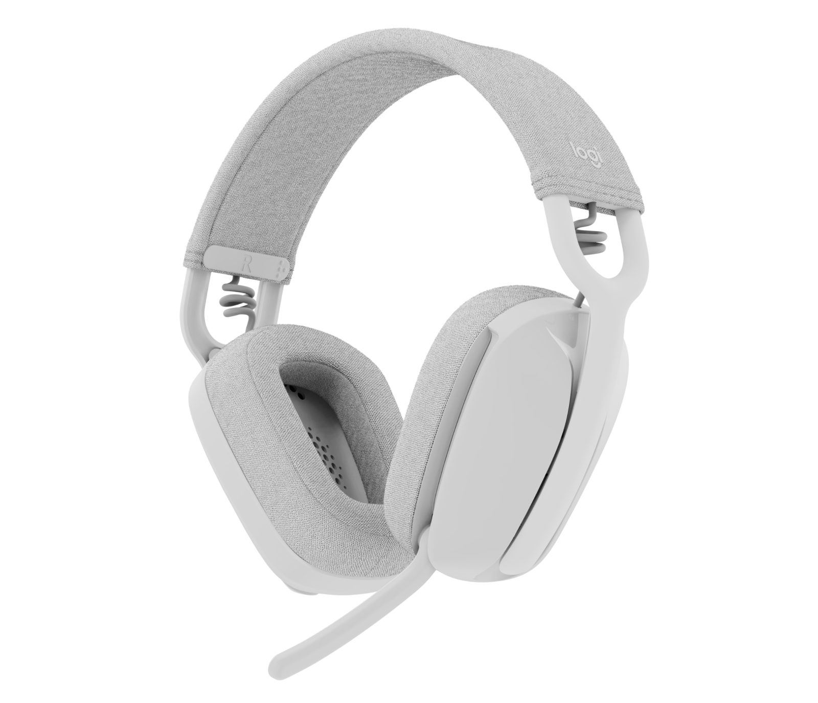 Logitech Zone Vibe 100 Wireless Over the Ear Headphones in Off-White