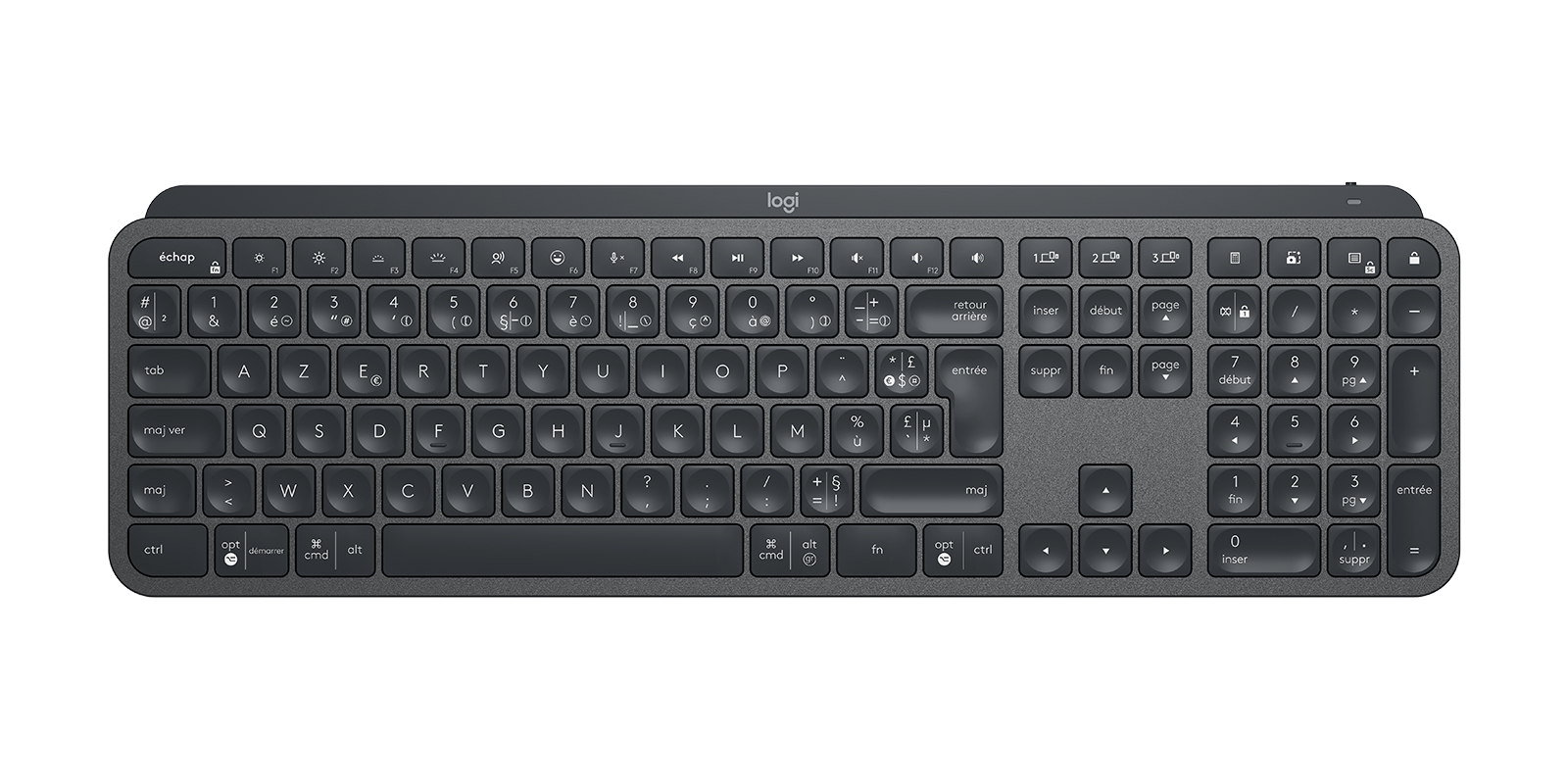 Logitech MX Keys Business Wireless Keyboard in Graphite