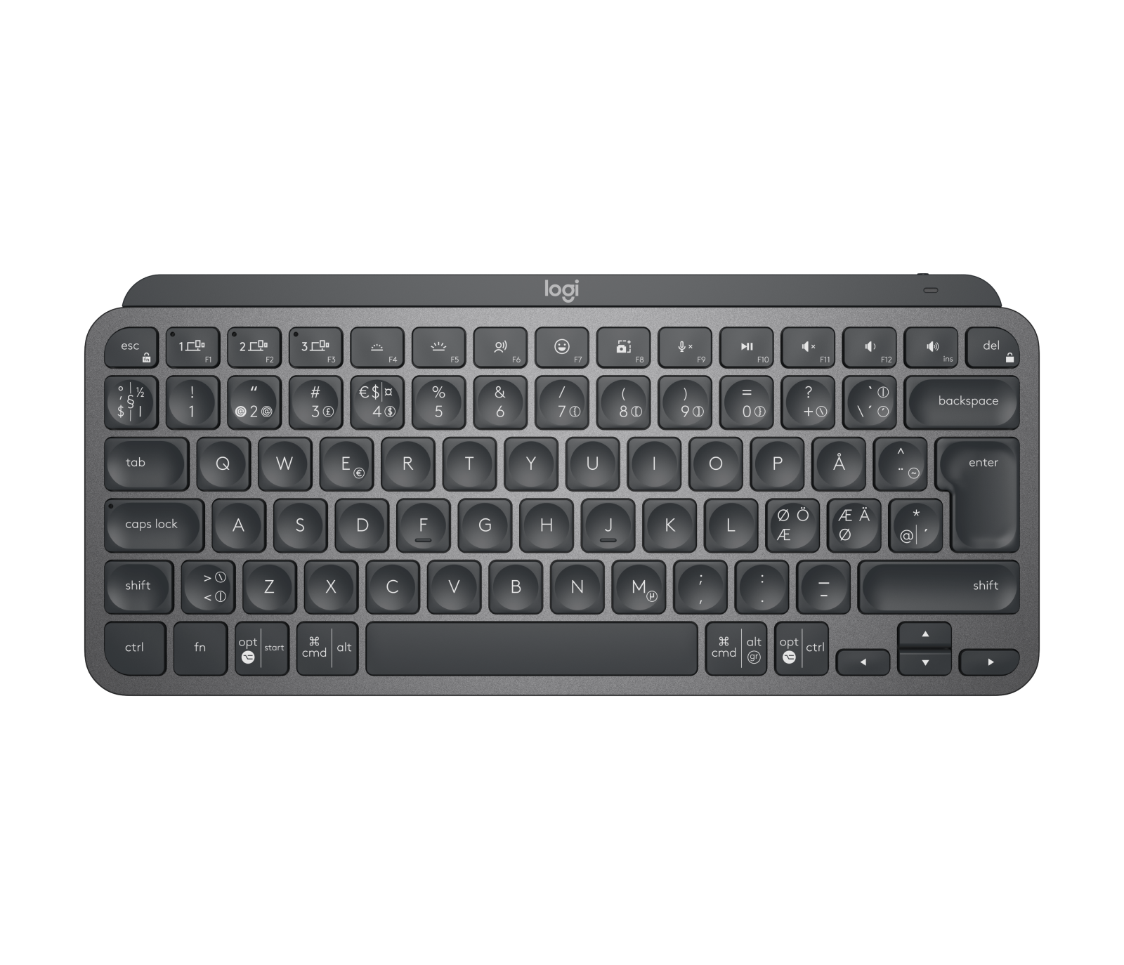 Logitech MX Keys Mini Business Wireless Keyboard in Graphite