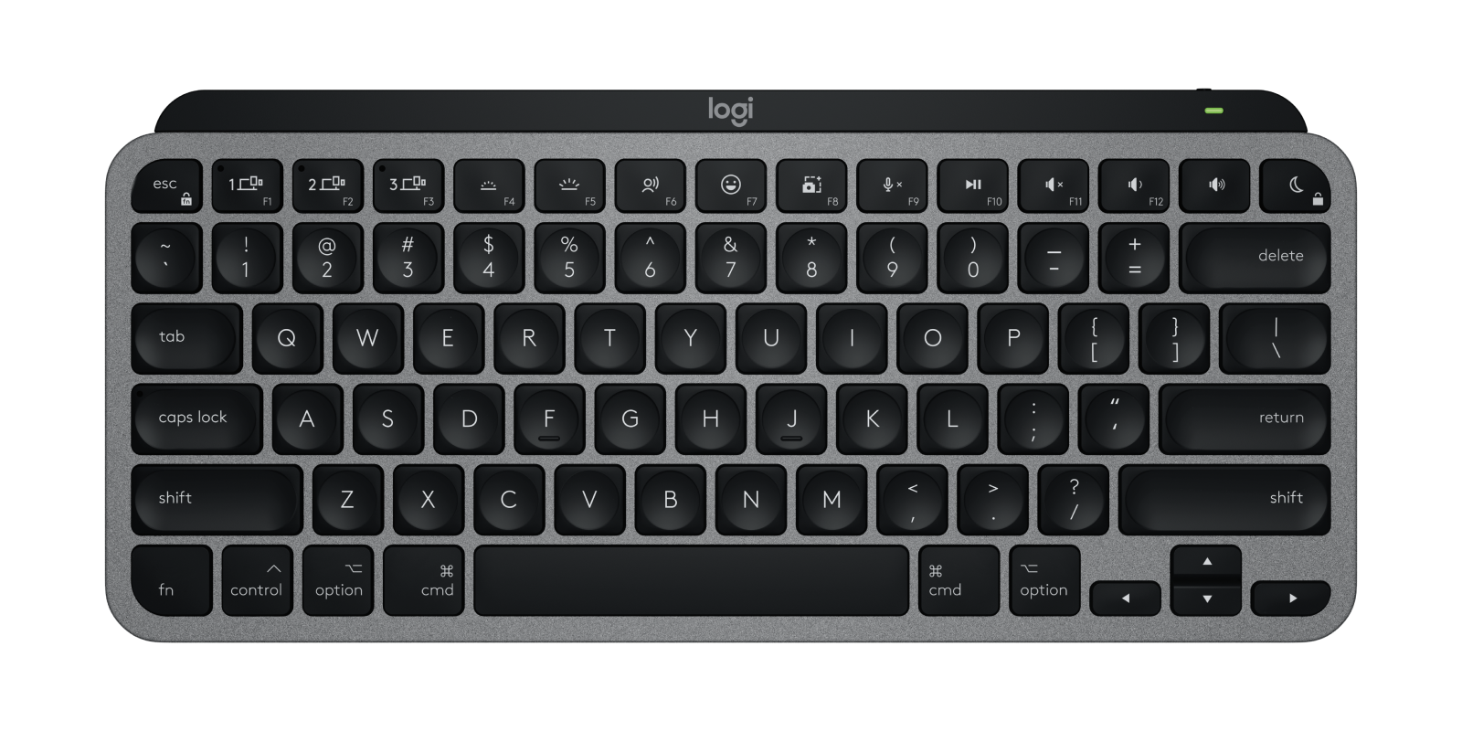 Logitech MX Keys Mini for Mac - Bluetooth Keyboard in Space Grey