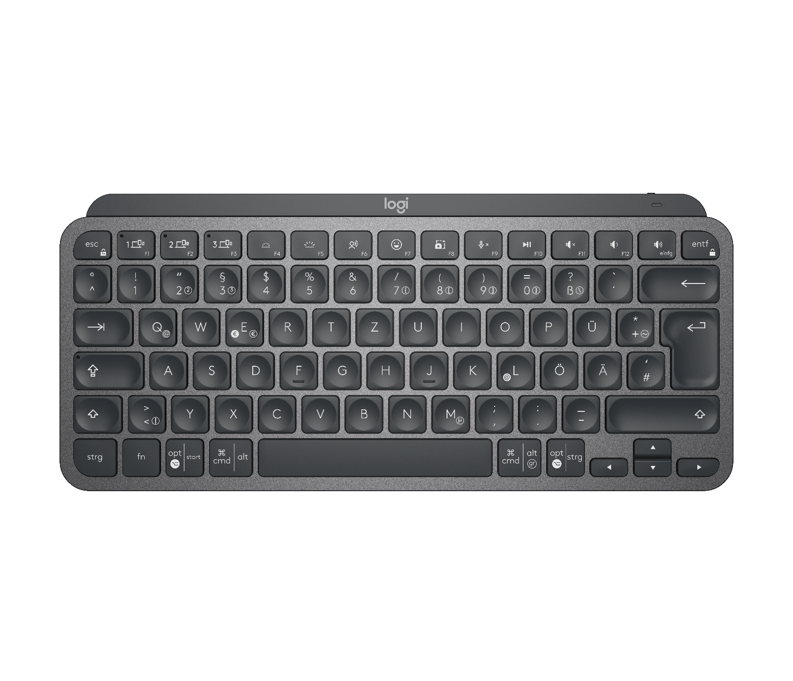 Logitech MX Keys Mini Wireless Keyboard in Graphite