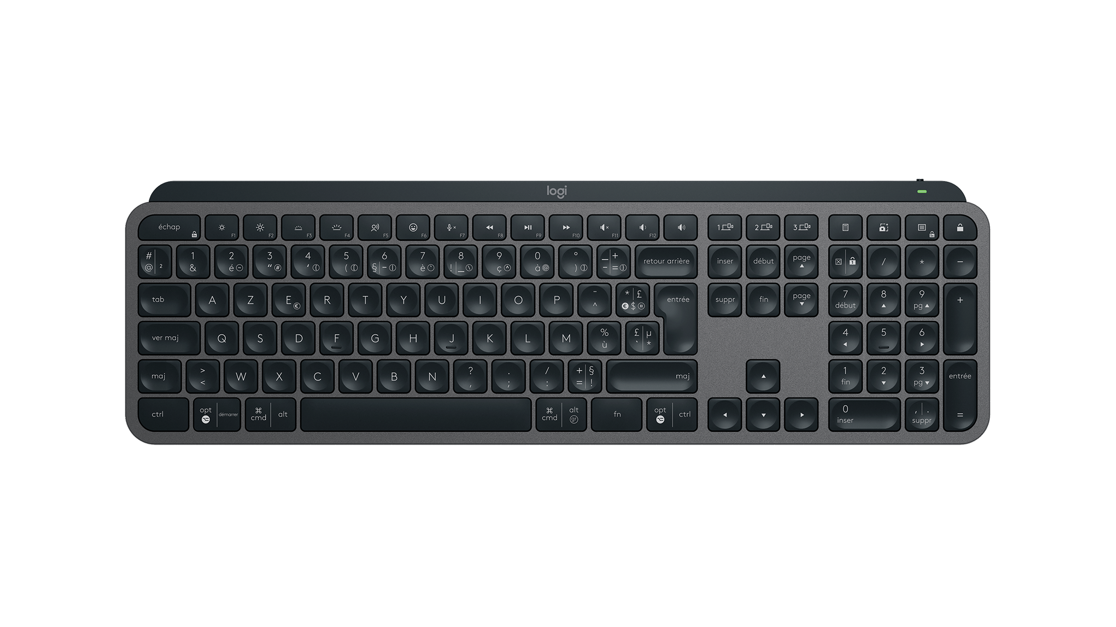 Logitech Buy MX Keys S Keyboard - Full-Size or Mini in Graphite