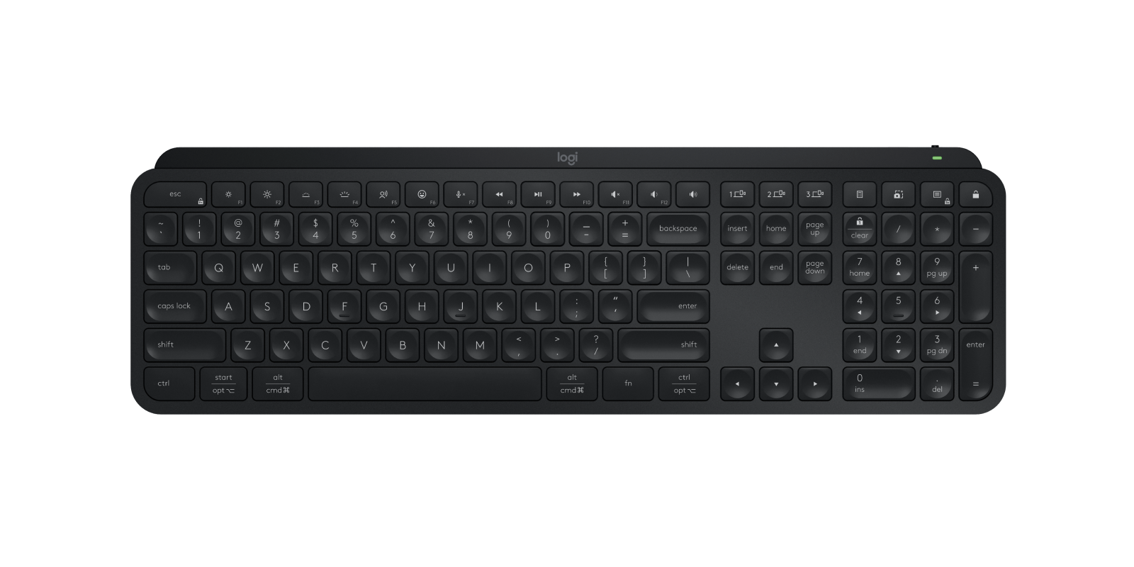 Logitech Buy MX Keys S Keyboard - Full-Size or Mini in Black