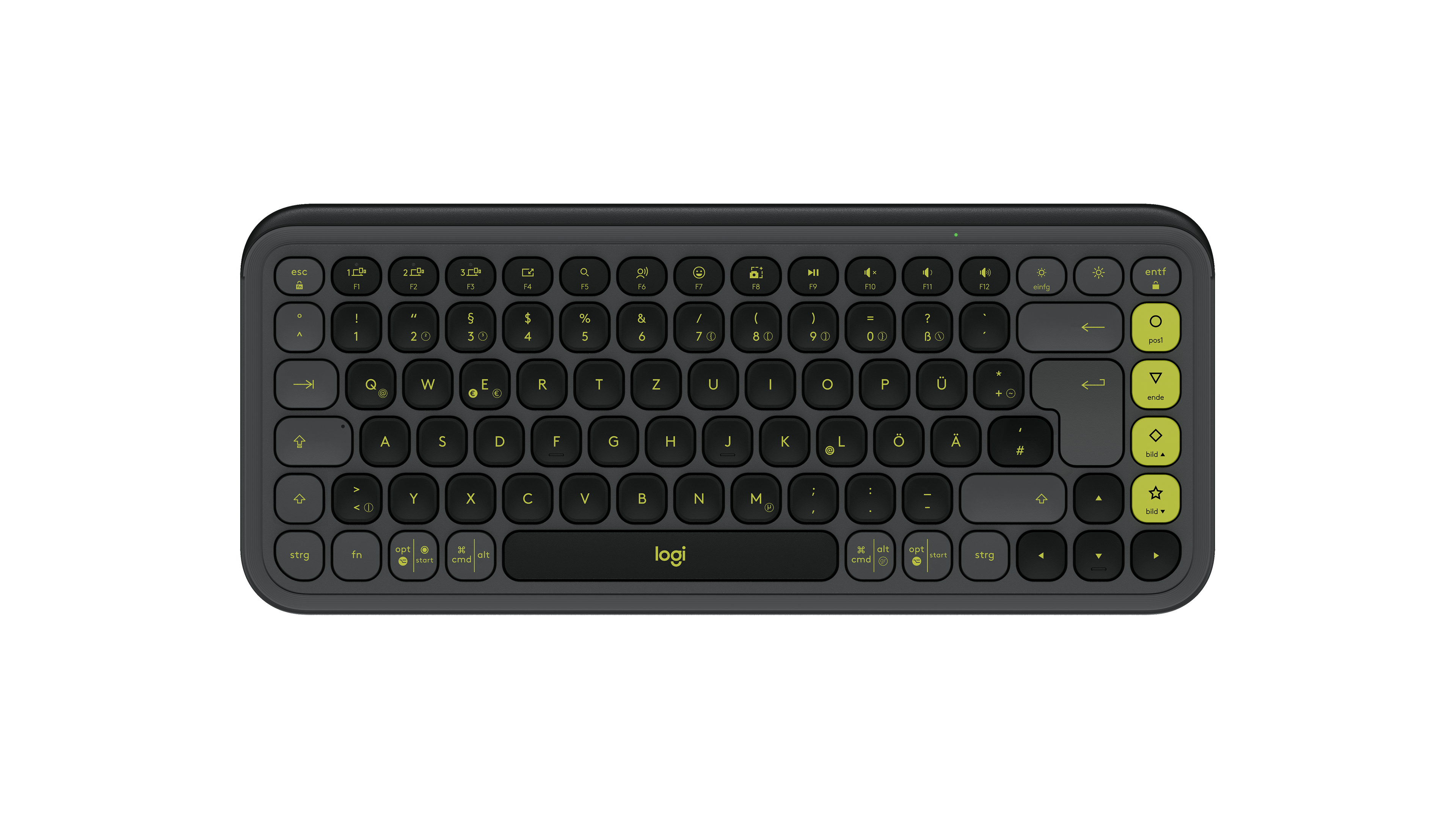 Logitech POP Icon Keys Bluetooth Keyboard in Graphite