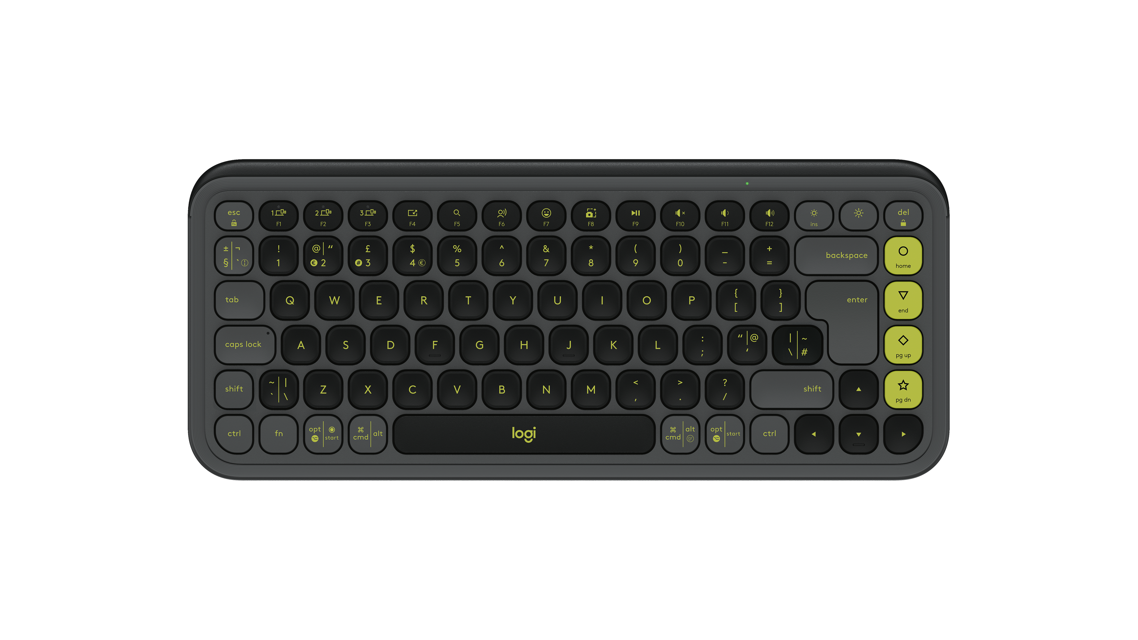 Logitech POP Icon Keys Bluetooth Keyboard in Graphite