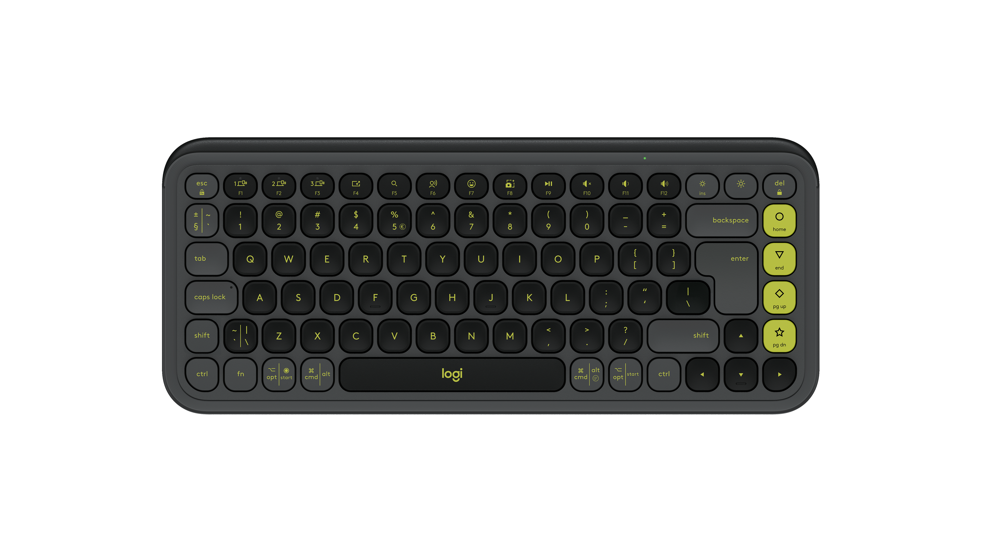 Logitech POP Icon Keys Bluetooth Keyboard in Graphite