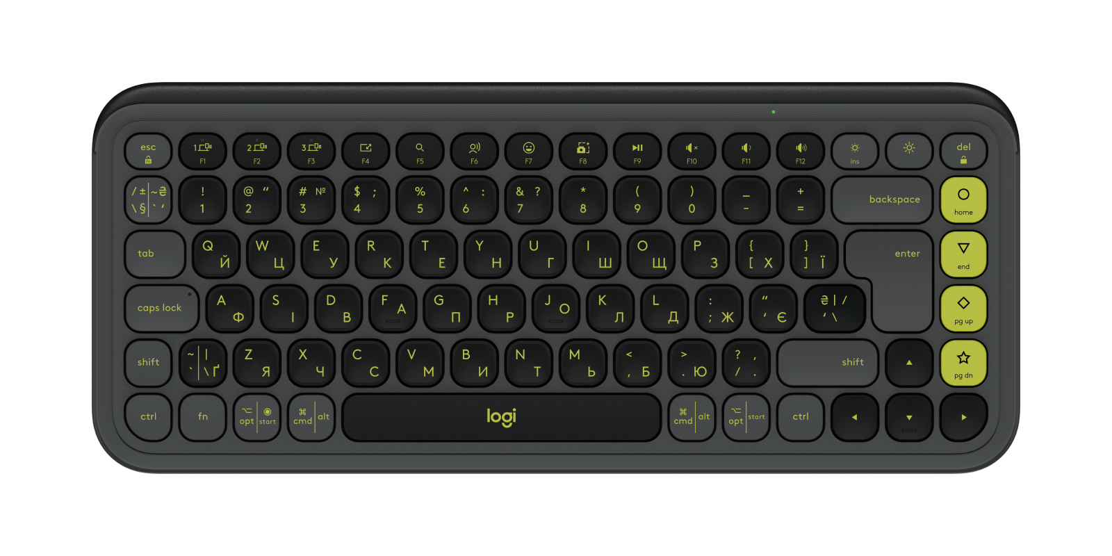 Logitech POP Icon Keys Bluetooth Keyboard in Graphite