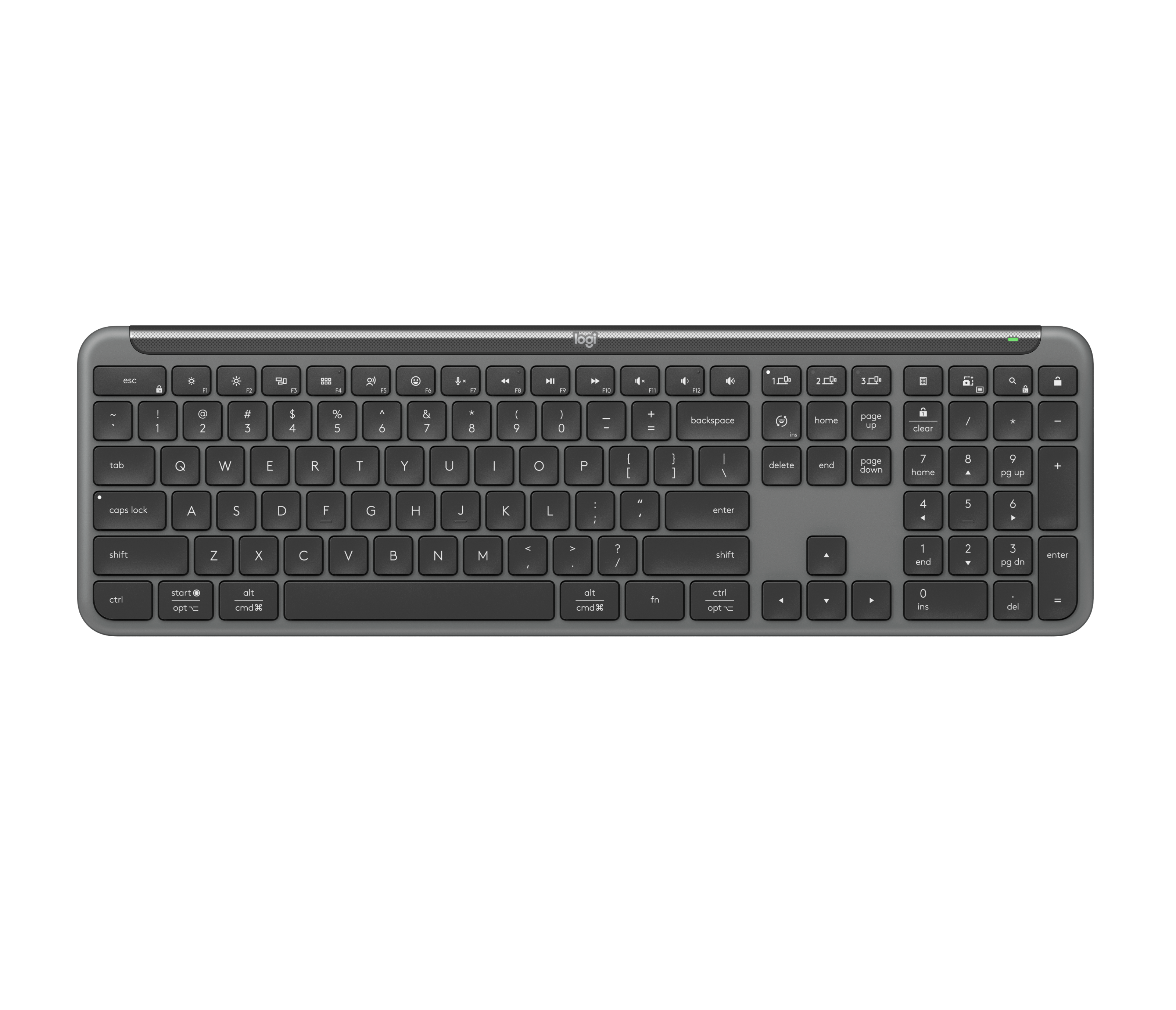 Logitech Buy Signature Slim Wireless Keyboard K950 in Graphite