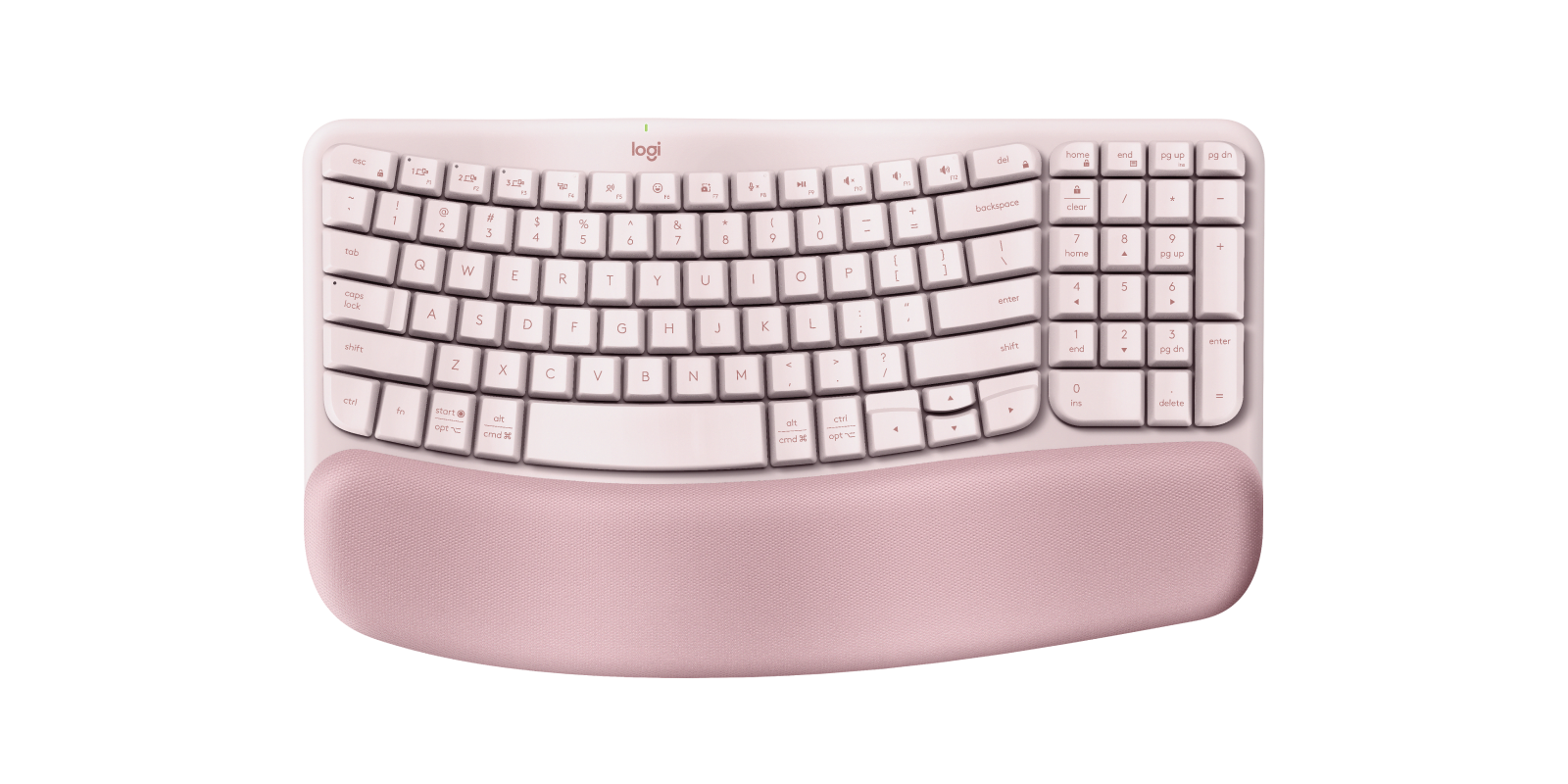 Logitech Buy Wave Keys in Rose