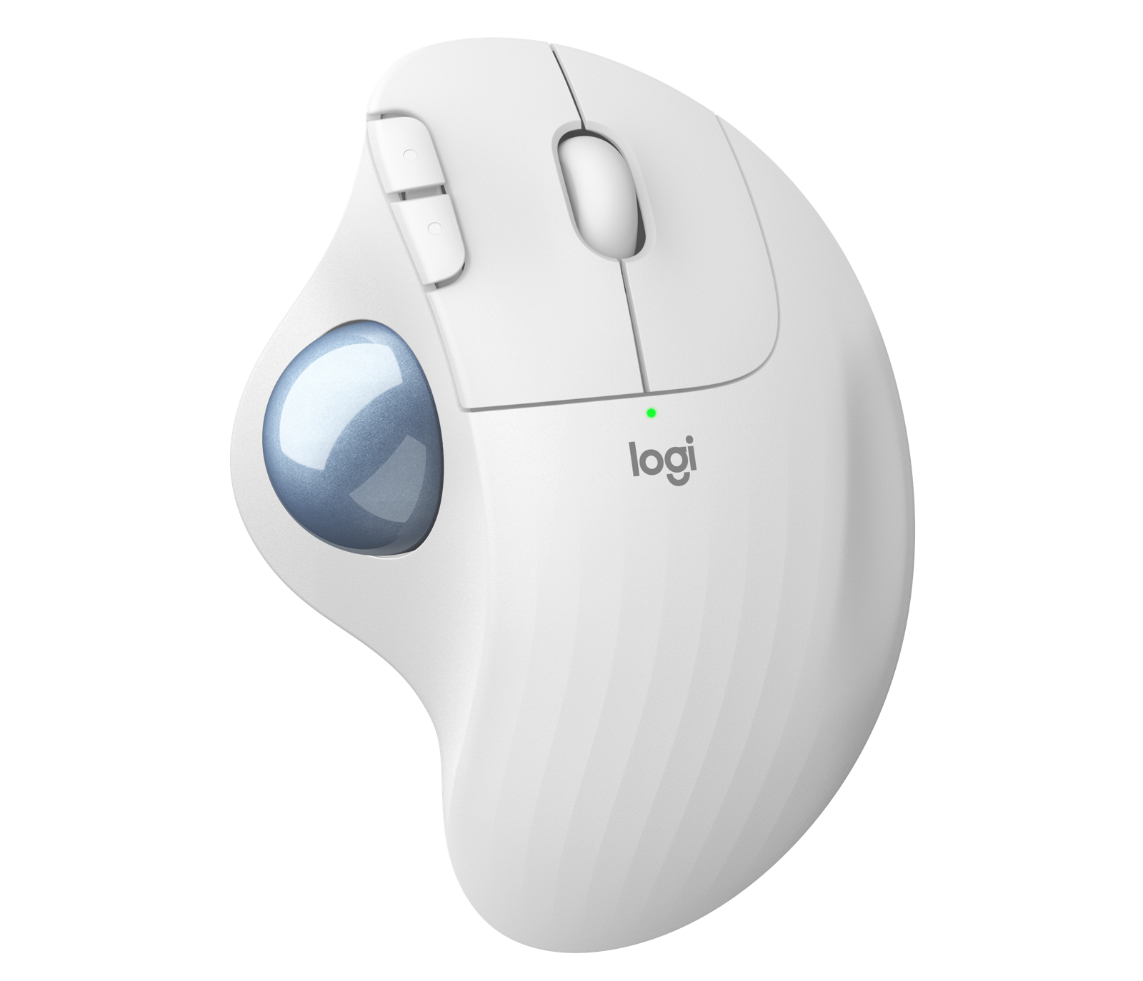 Logitech Ergo M575 Wireless Trackball with Smooth Tracking in Off-White