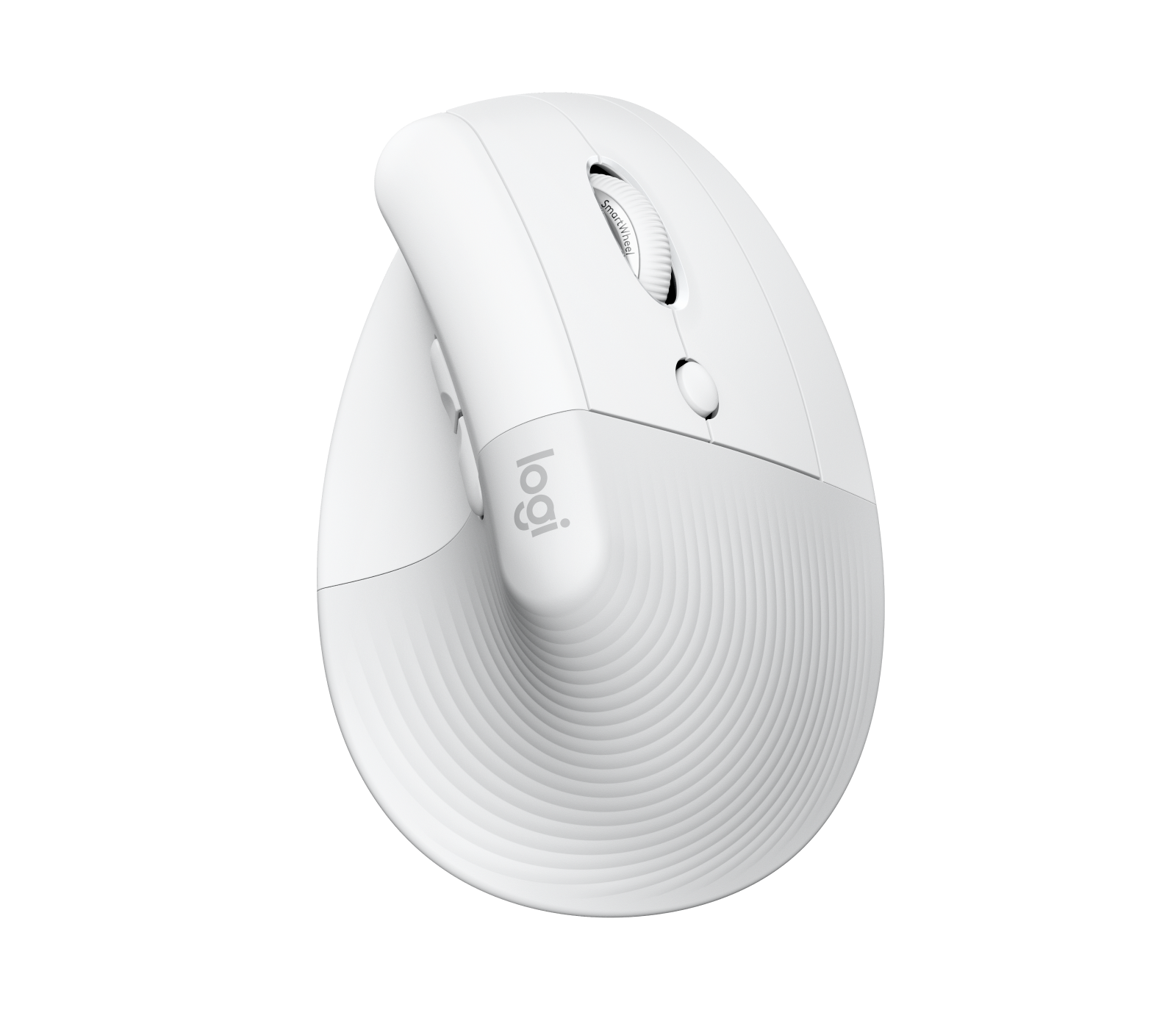 Logitech Lift Vertical Ergonomic Mouse for Mac in Off-White