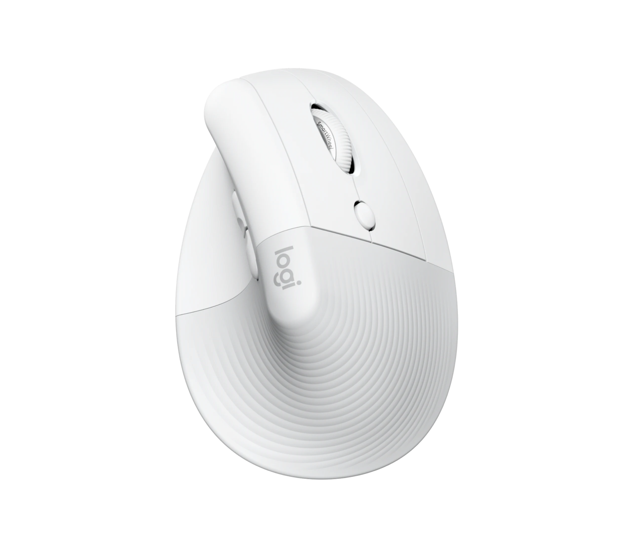 Logitech Lift Vertical Ergonomic Mouse in Off-White