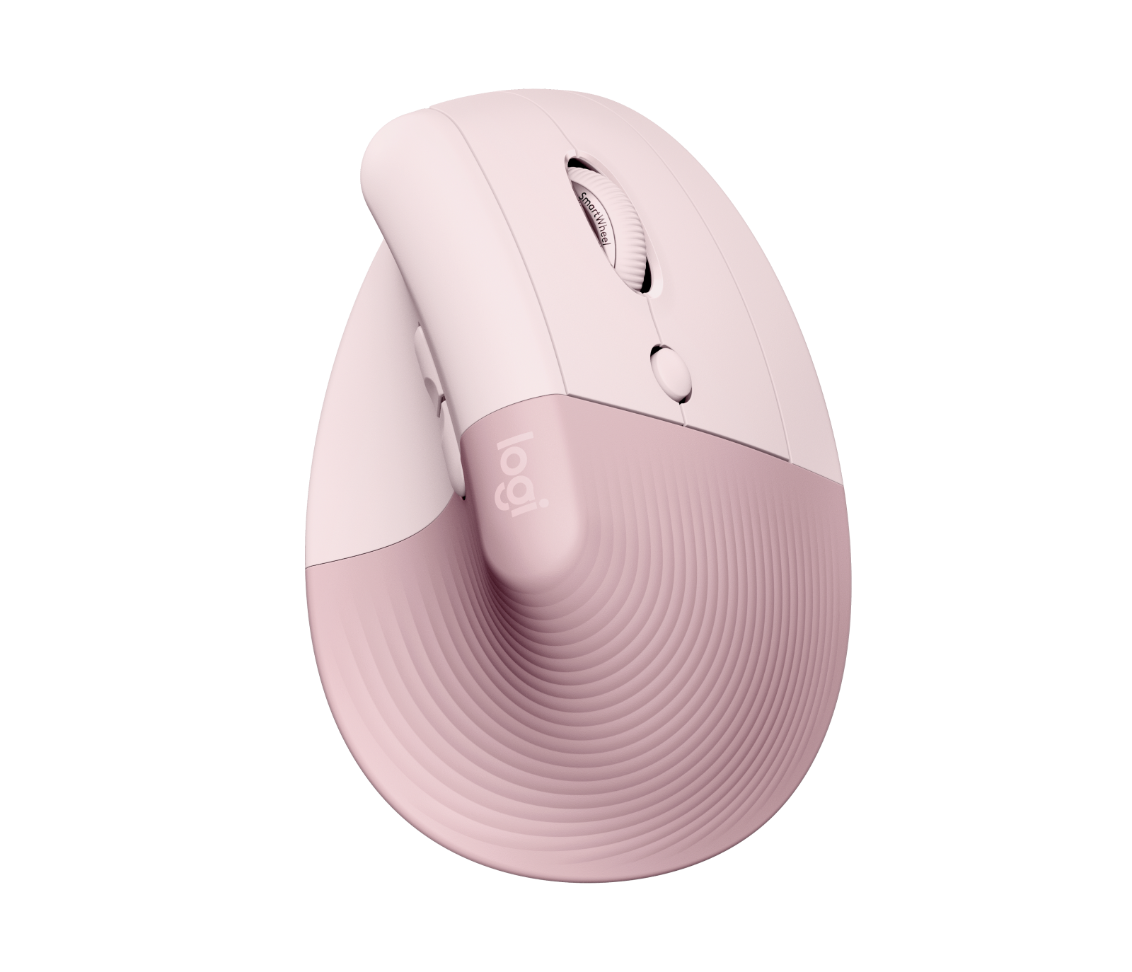 Logitech Lift Vertical Ergonomic Mouse in Rose