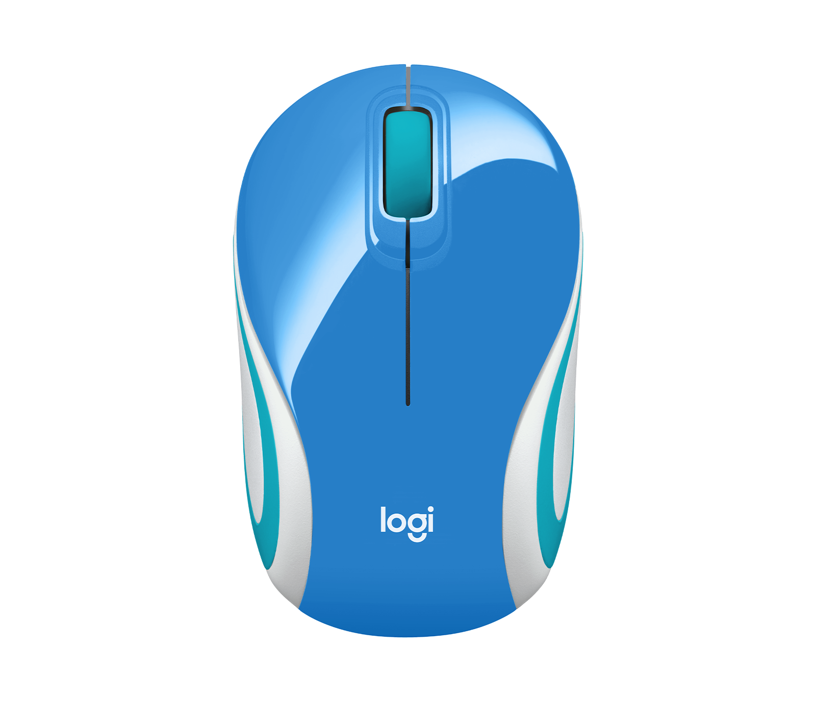 Logitech M187 Mini Wireless Mouse - Ultra Portable & Light in Blue