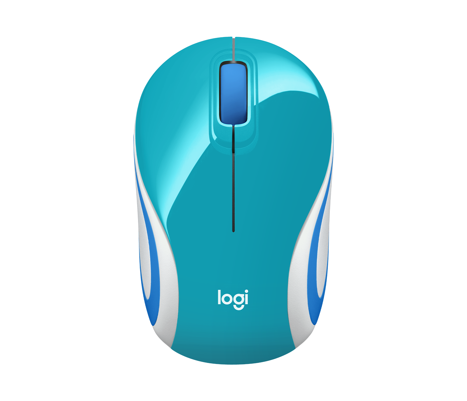 Logitech M187 Mini Wireless Mouse - Ultra Portable & Light in Teal