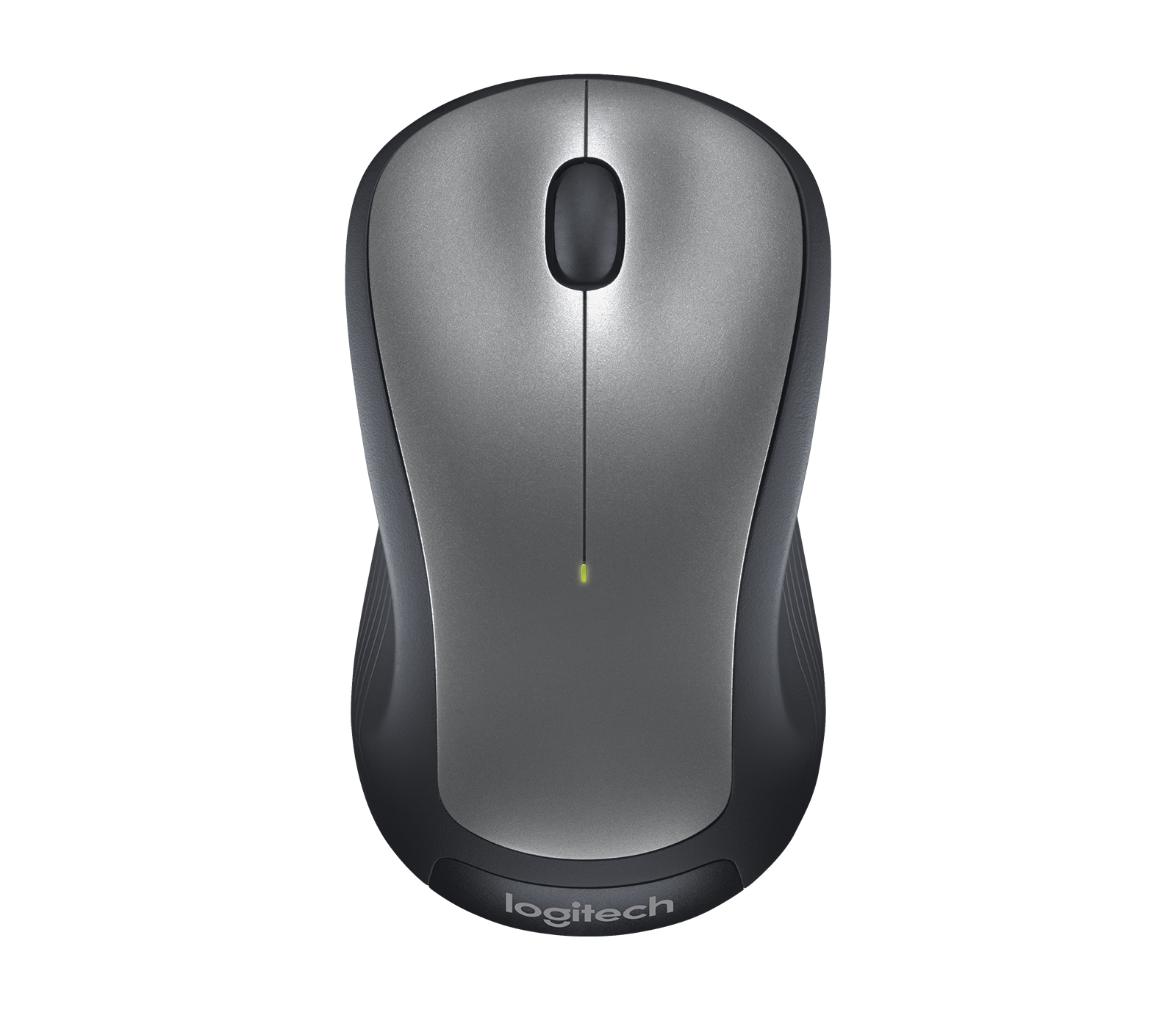 Logitech M310 Wireless Mouse with Ambidextrous Design in Dark Grey