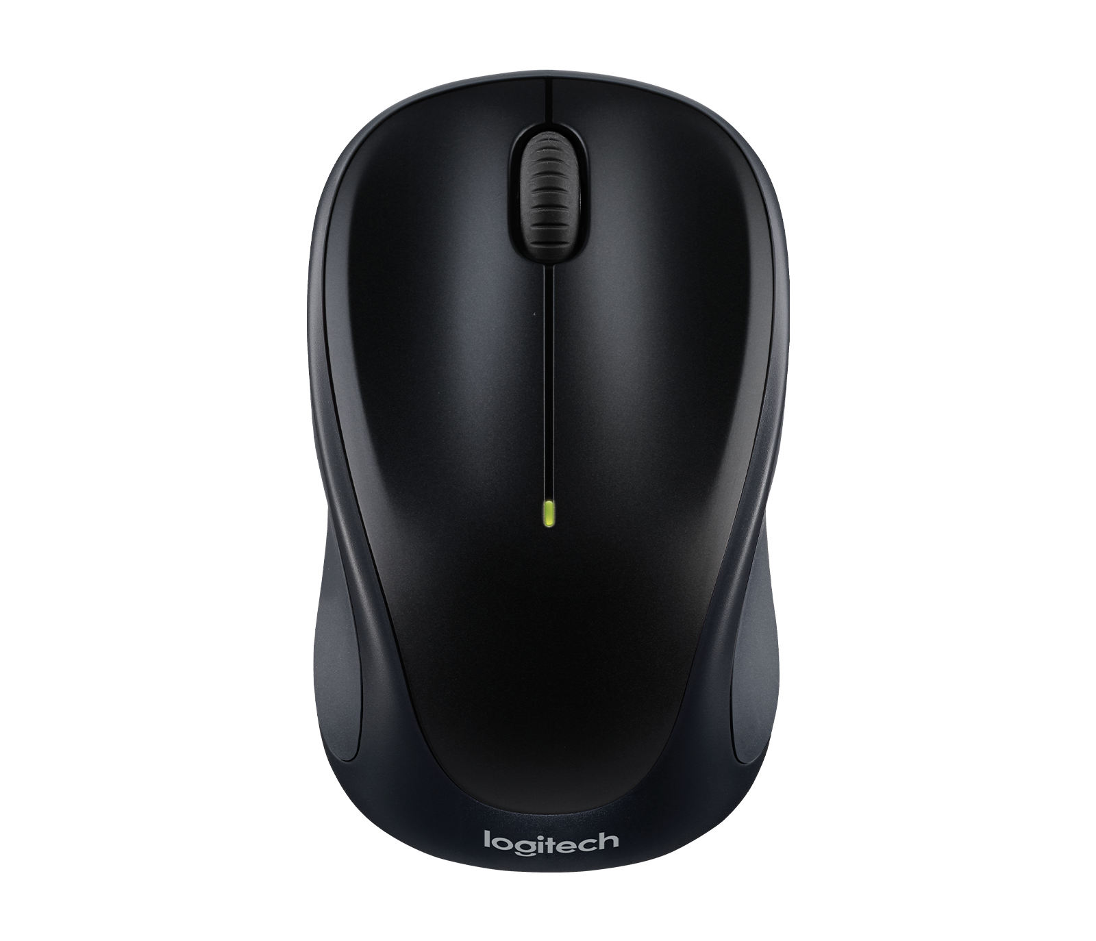 Logitech M317 Wireless Mouse with Compact Contoured Design in Black