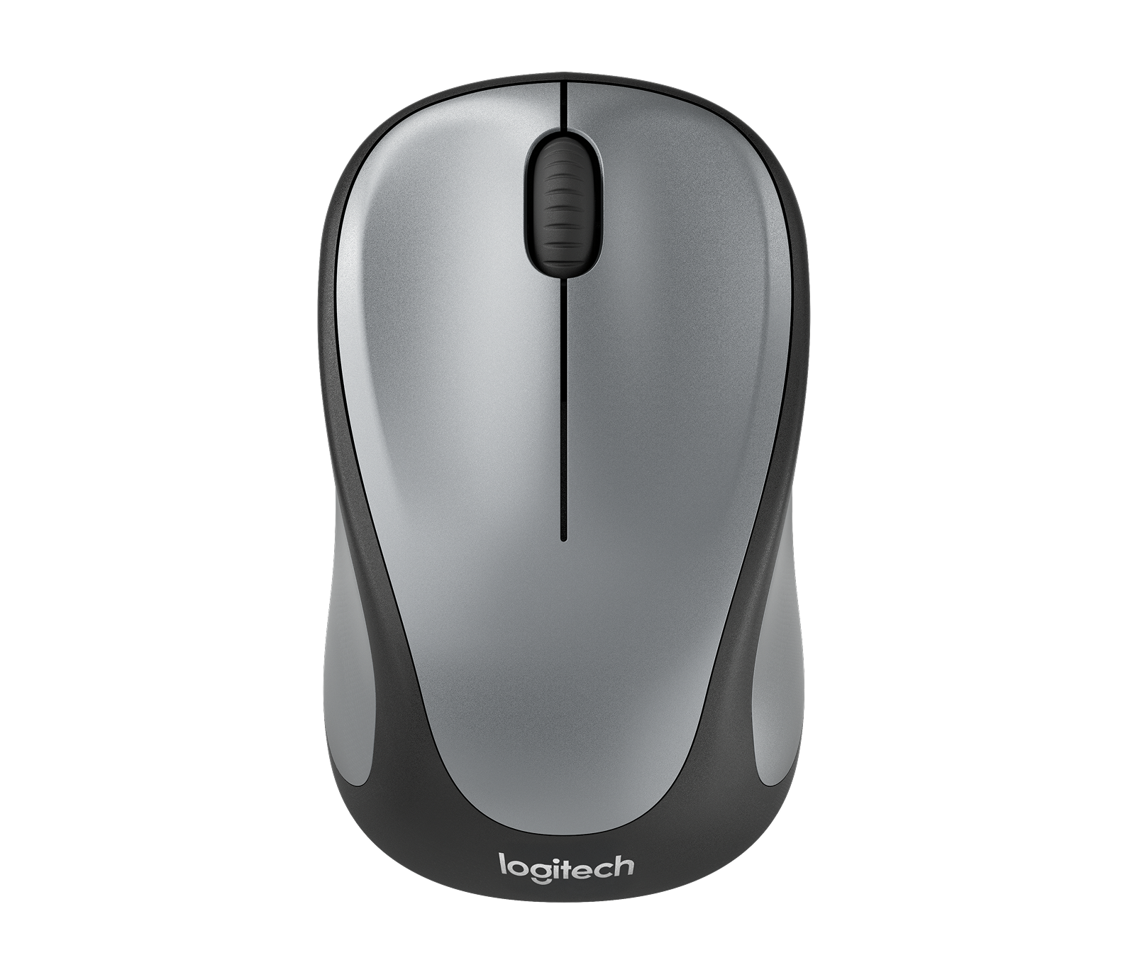 Logitech M317 Wireless Mouse with Compact Contoured Design in Colt Glossy
