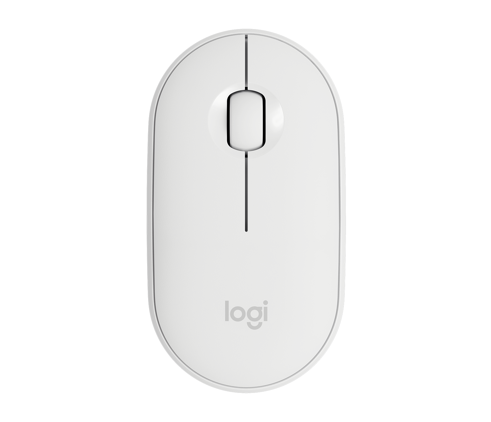 Logitech Pebble i345 Portable Wireless Mouse for iPad in White