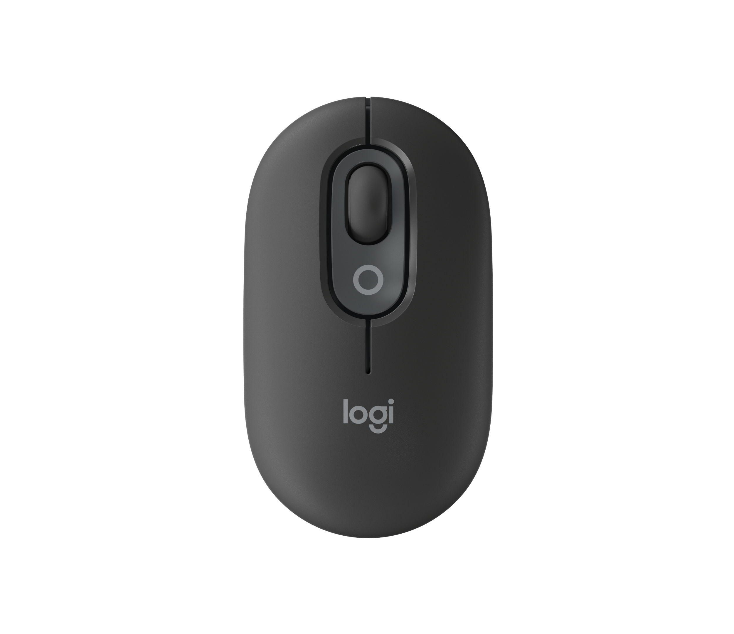 Logitech POP Wireless Mouse with Emoji Button Function in Graphite