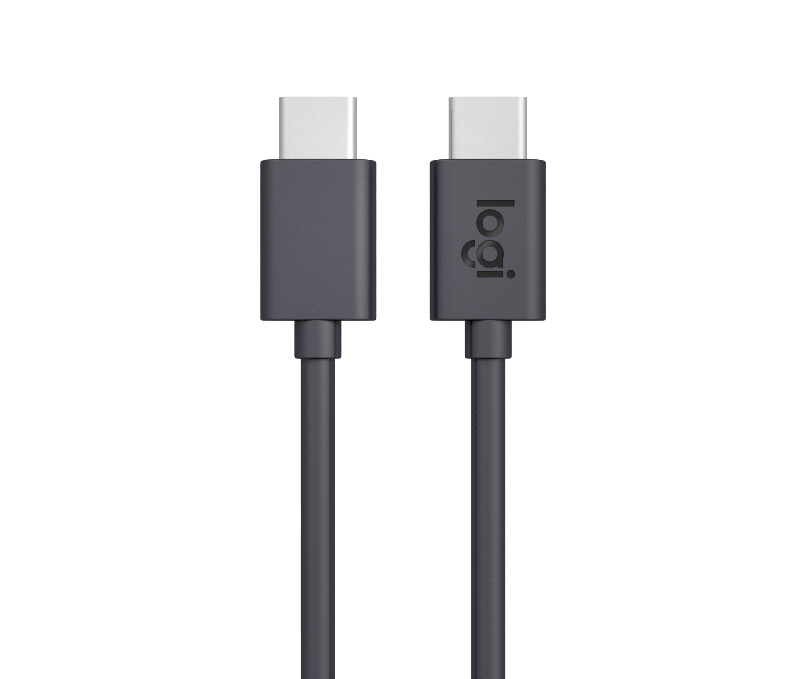 Logitech Logi USB Type C to Type C Cable in Graphite