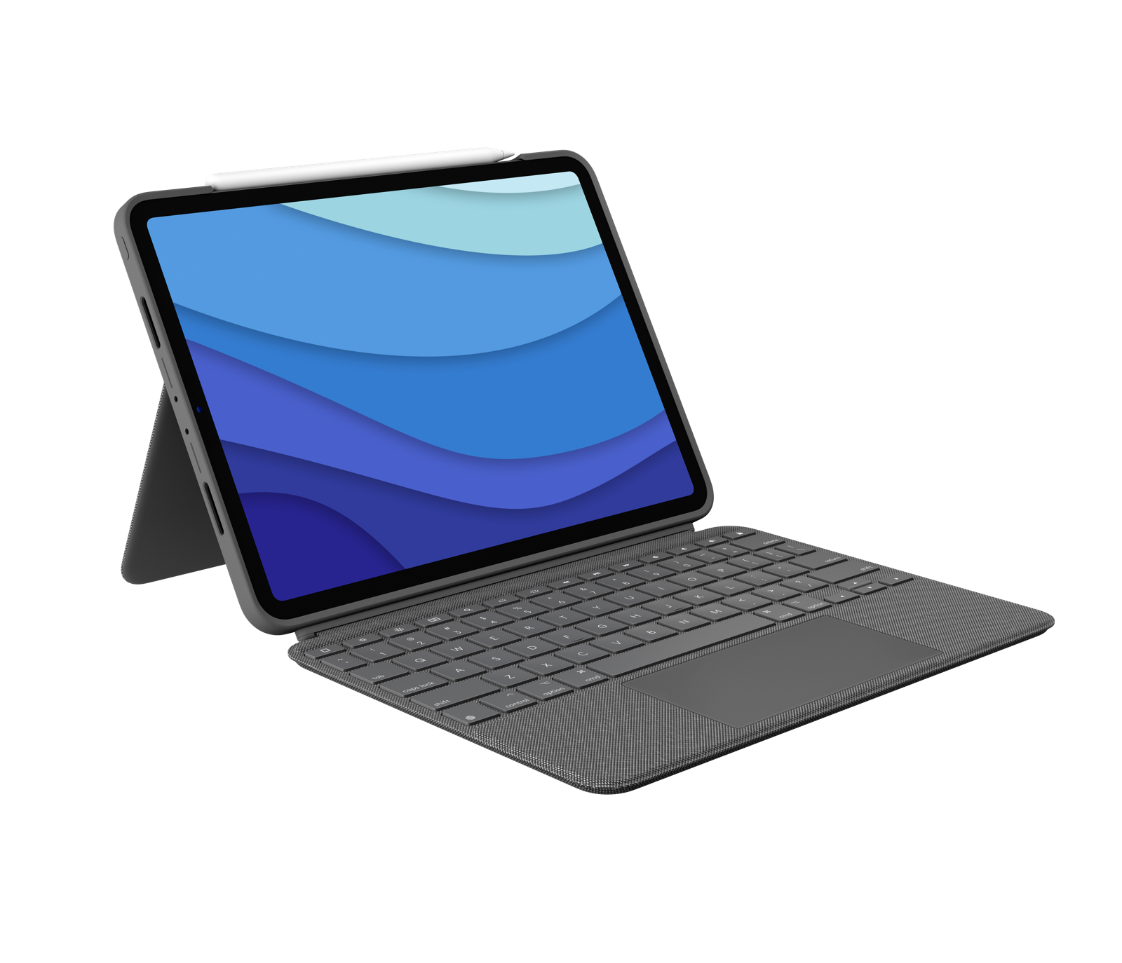 Logitech Combo Touch Keyboard Case for iPad Pro in Oxford Grey