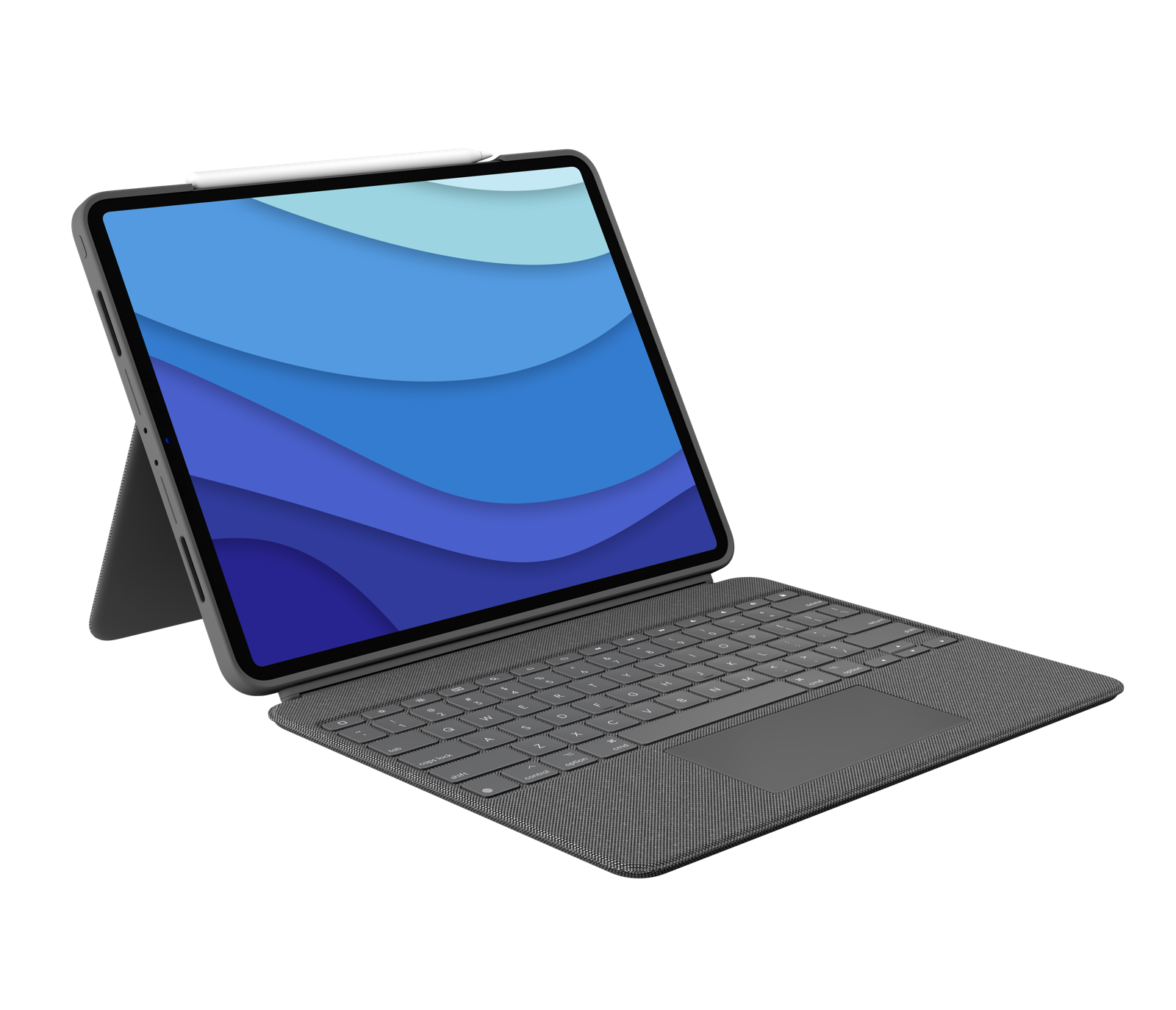 Logitech Combo Touch Keyboard Case for iPad Pro in Oxford Grey