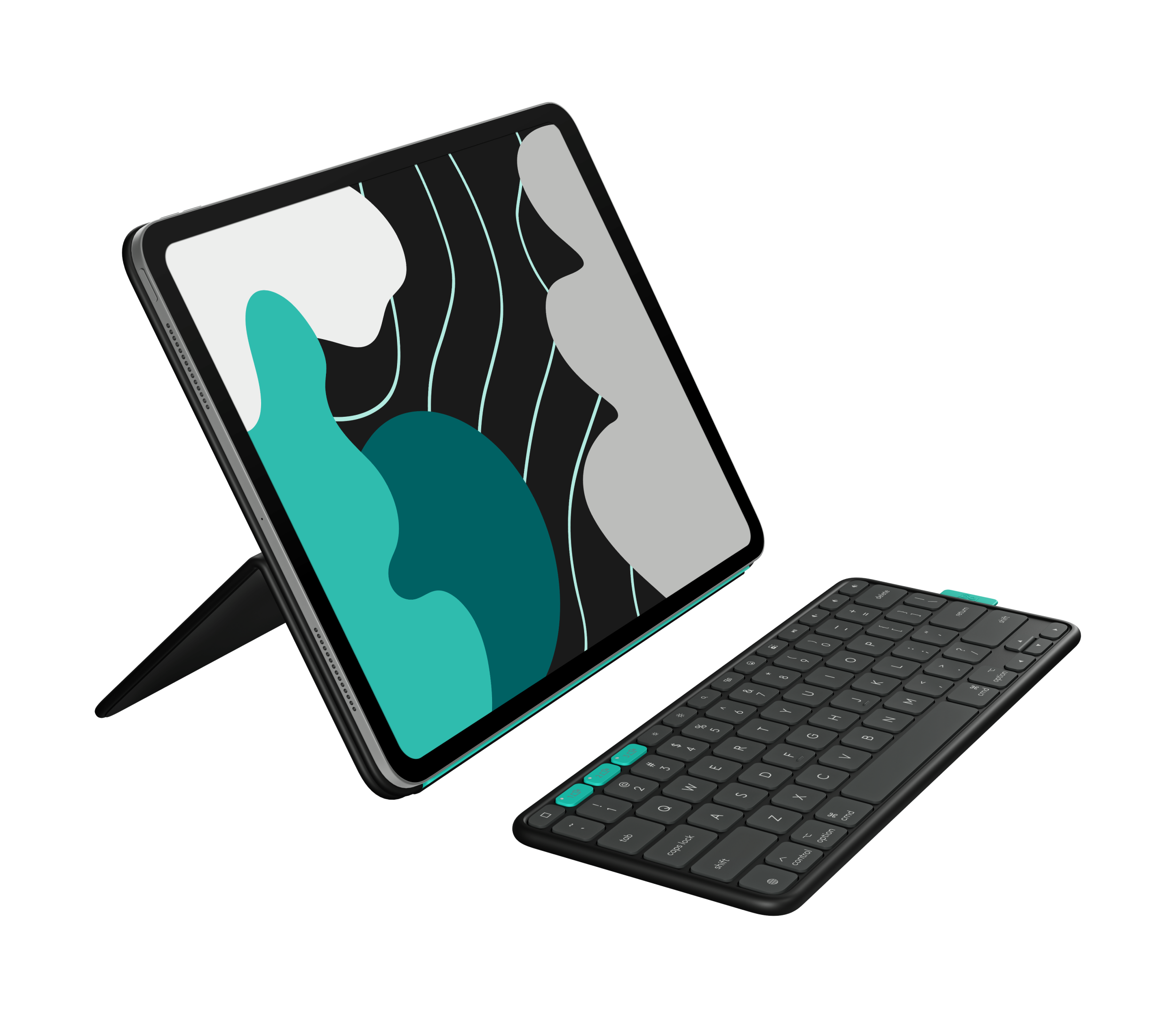 RUGGED FOLIO iPadキーボードカバー logicool ロジクール Amazon.com: Logitech Rugged Folio - iPad (7th, 8th & 9th