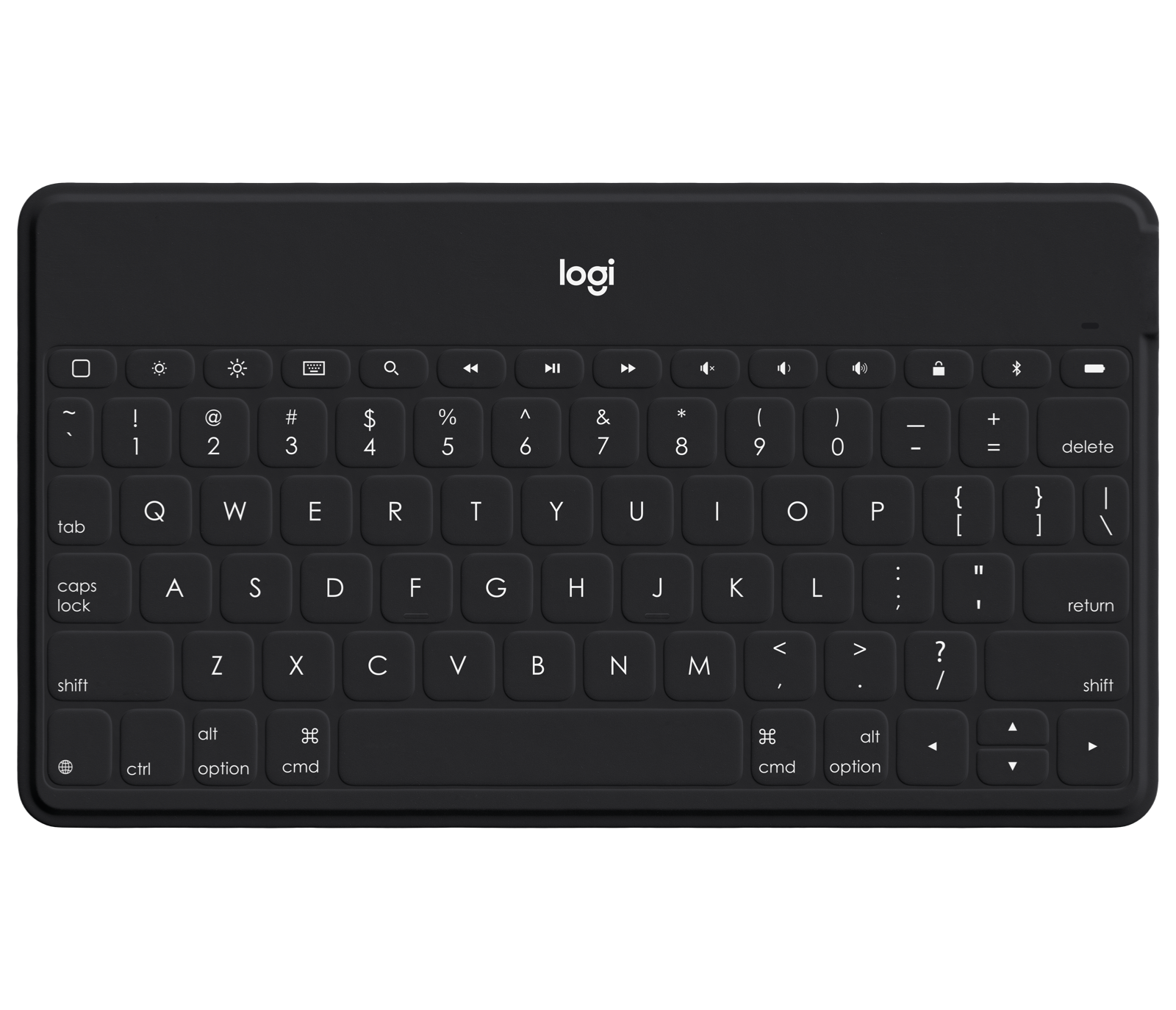 Logitech Keys-to-Go Portable Wireless Keyboard for Apple Devices in Black/White