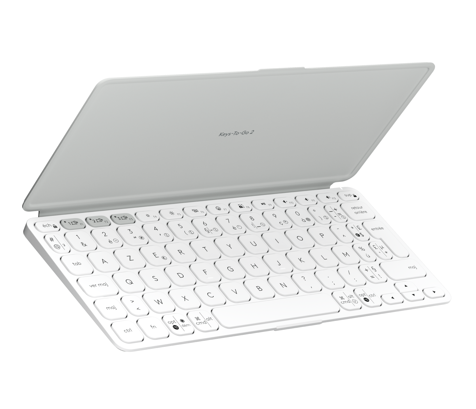 Logitech Keys-To-Go 2 Tablet Keyboard in Off-white