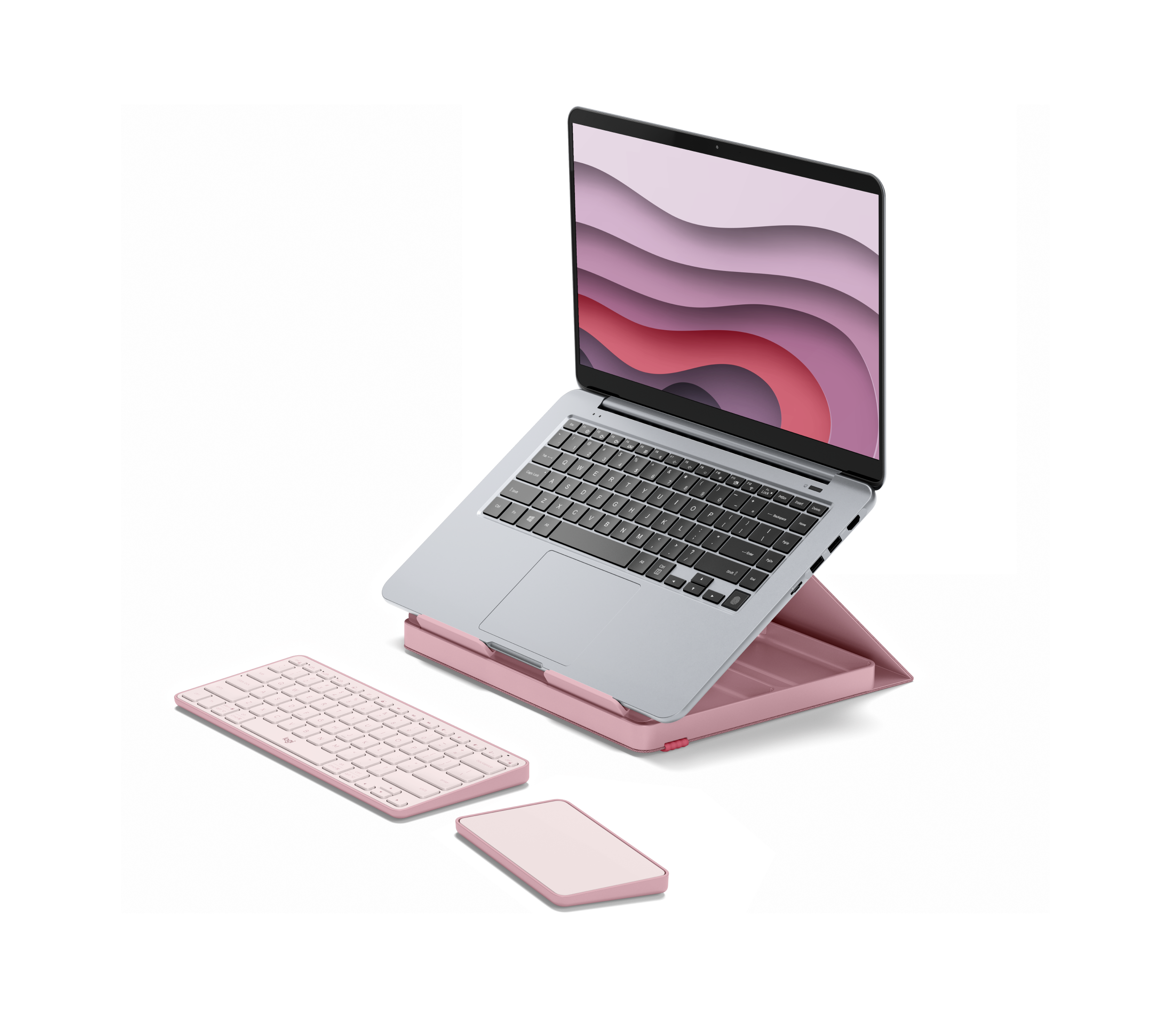 Logitech Refurbished Casa Pop - Up Desk in Bohemian Blush