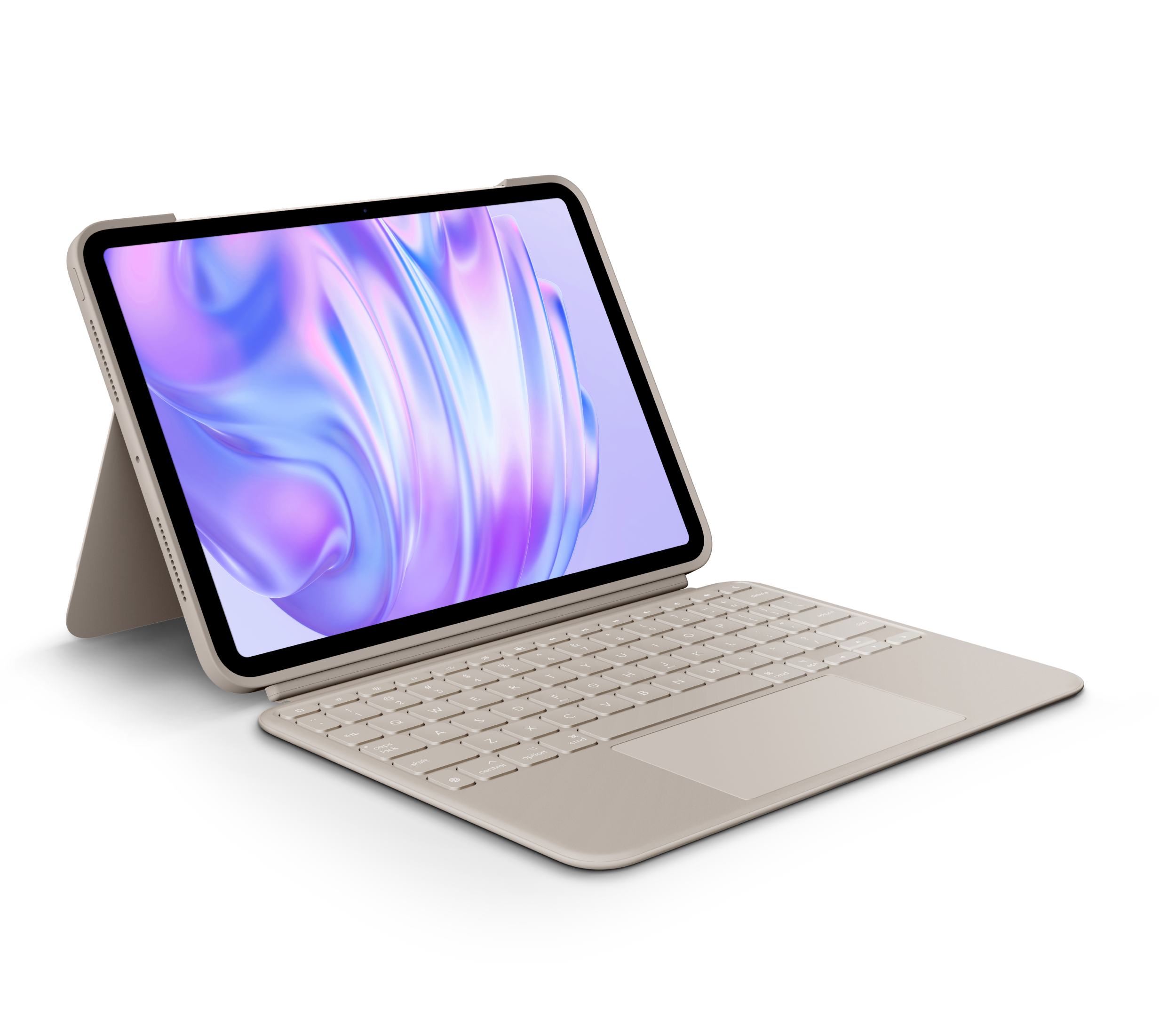 Logitech Refurbished Combo Touch iPad Pro Keyboard Case in Sand