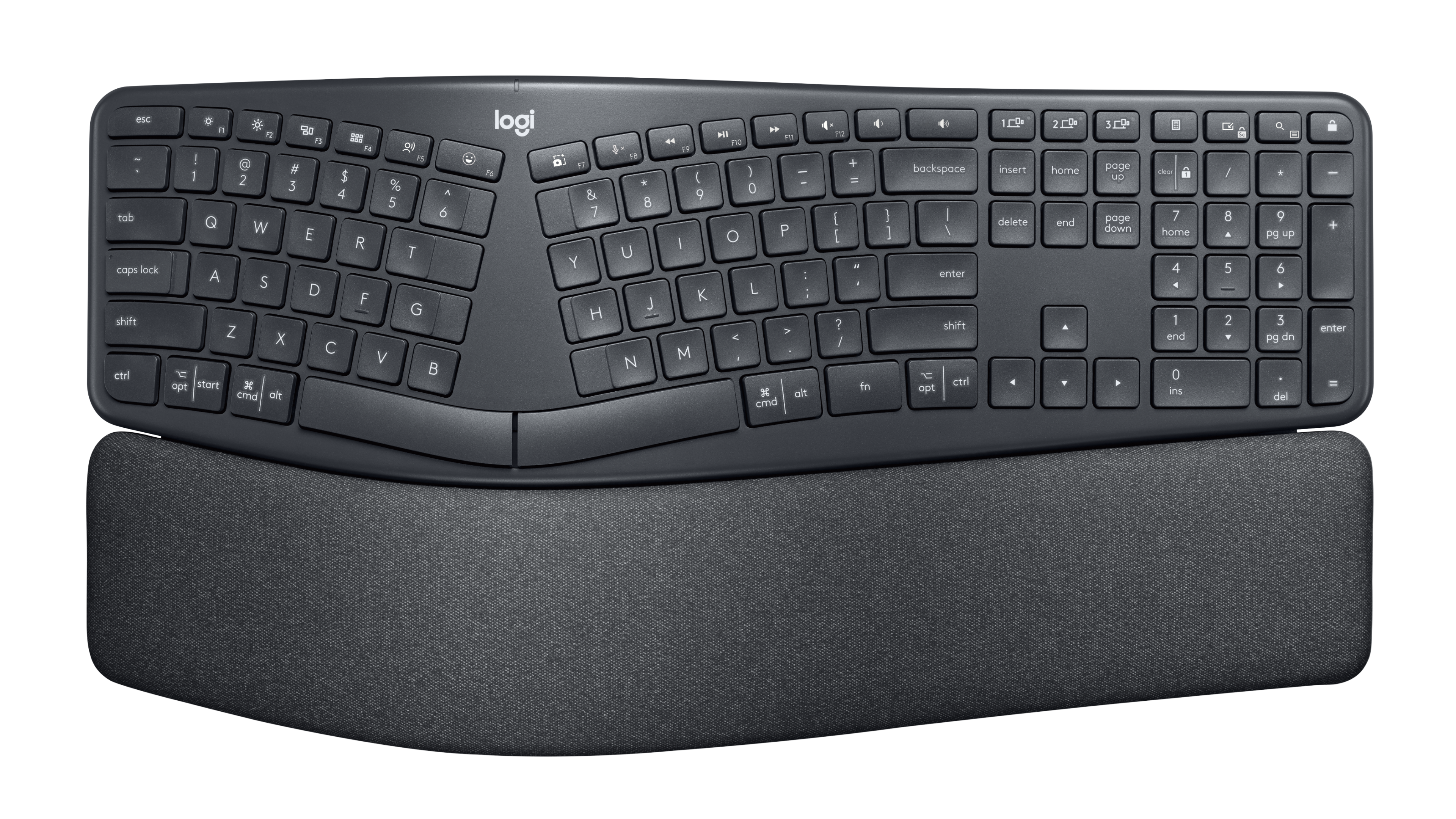 Logitech Refurbished Ergo K860 in Graphite
