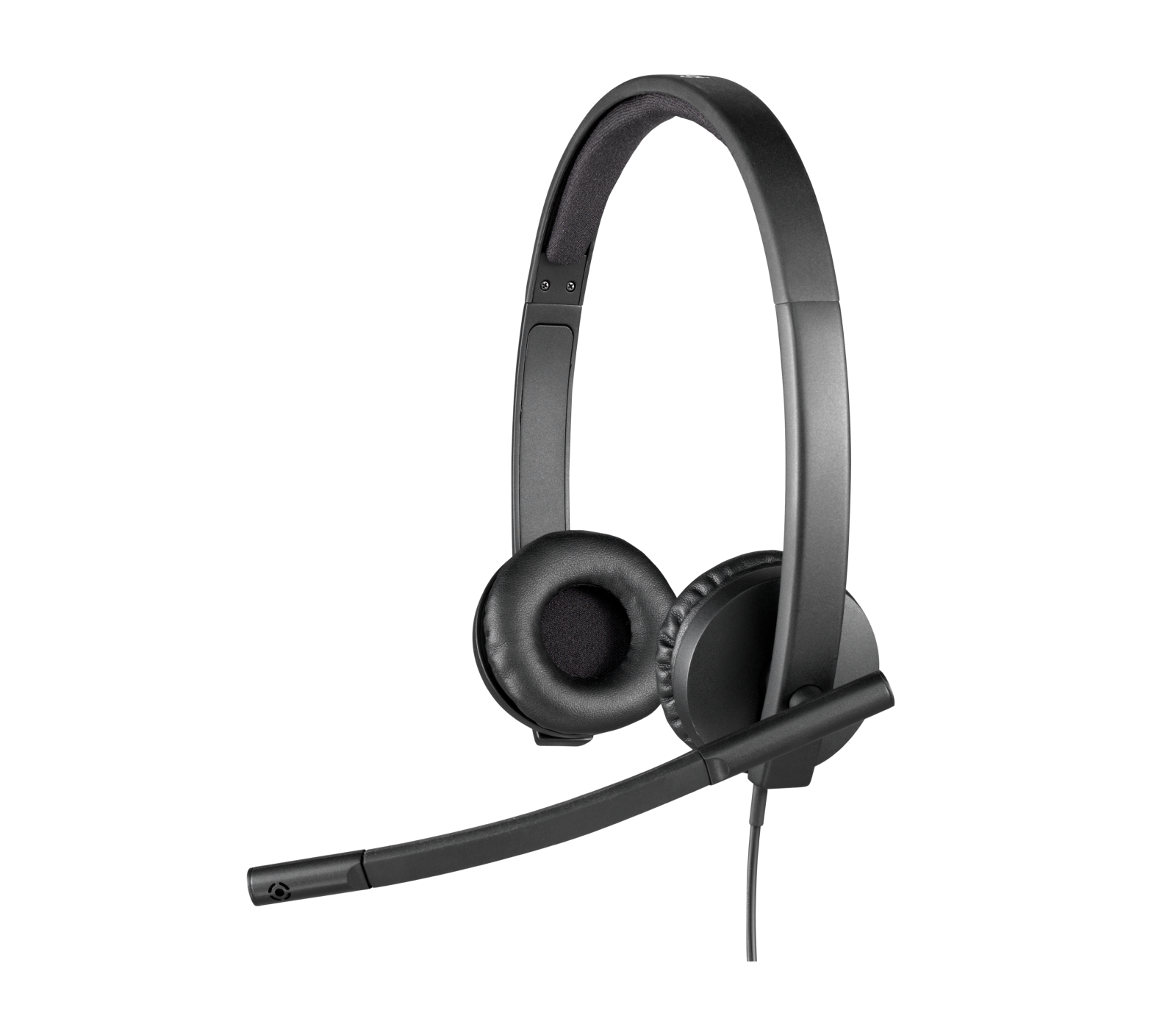 Logitech 981-000575 H570e On-ear headset Corded Stereo Black Noise...